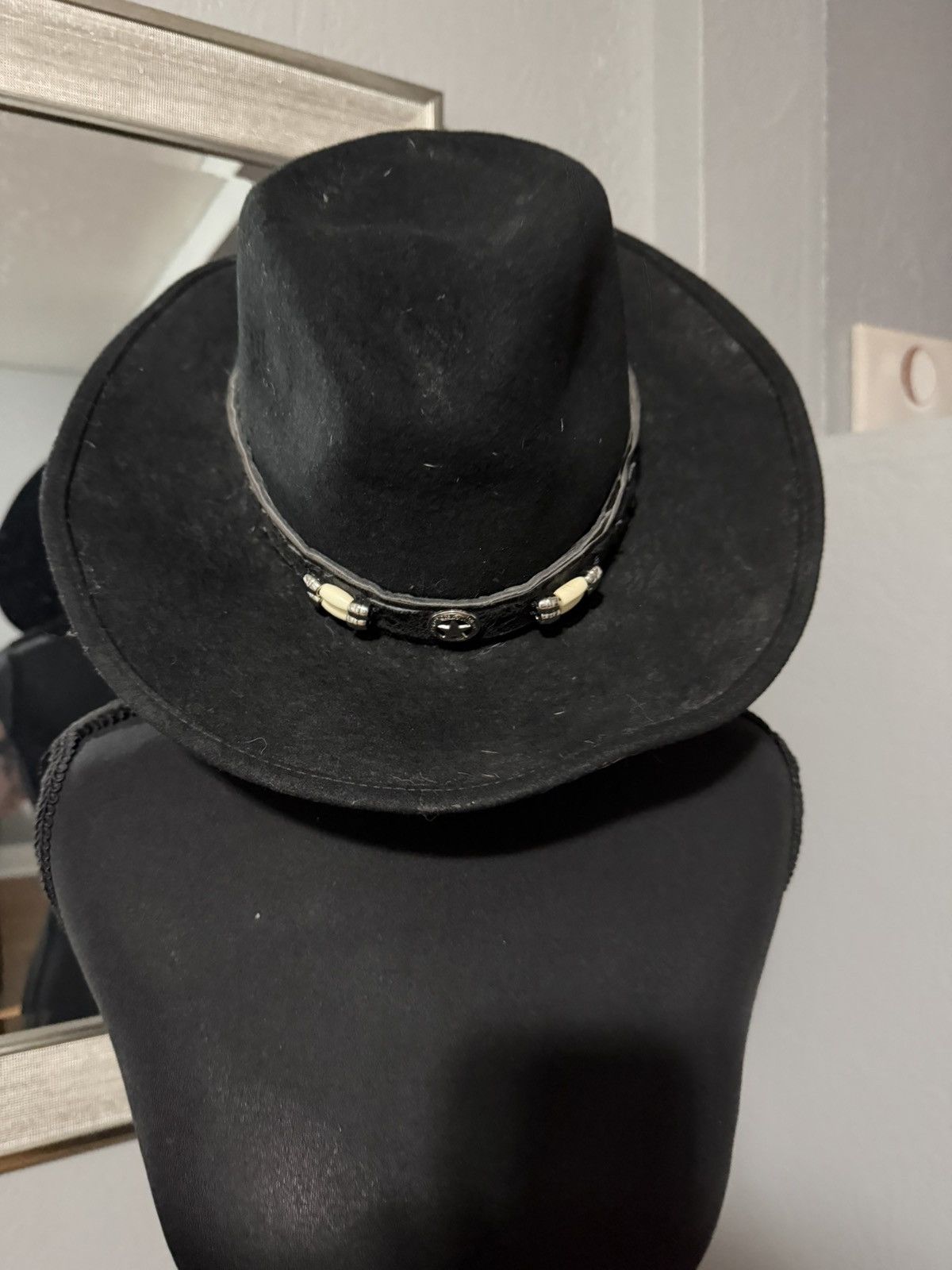 Other Bullhide Rollin Thunder Black Wool Western Cowboy Hat Size ONE SIZE - 1 Thumbnail