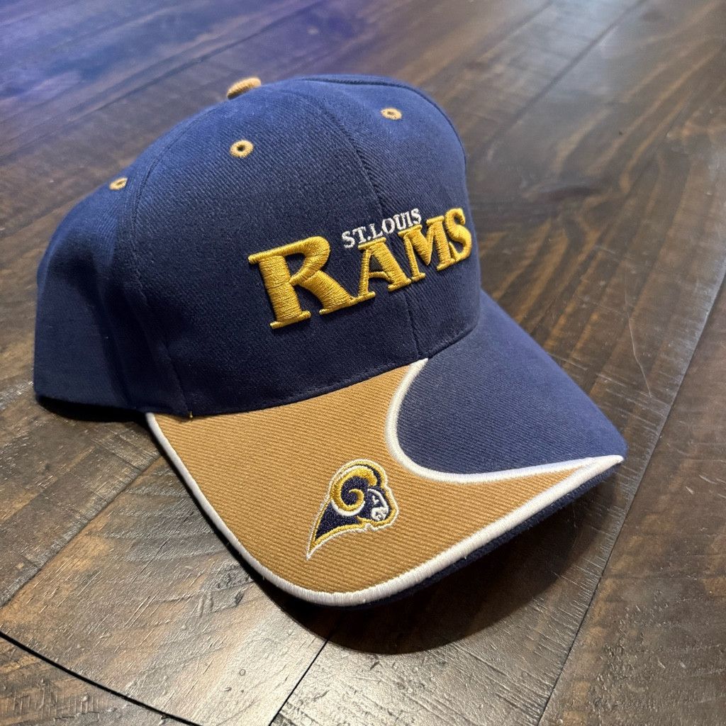 Z Brand Vintage St. Louis Rams Strapback Hat NWT Size 26 - 1 Thumbnail