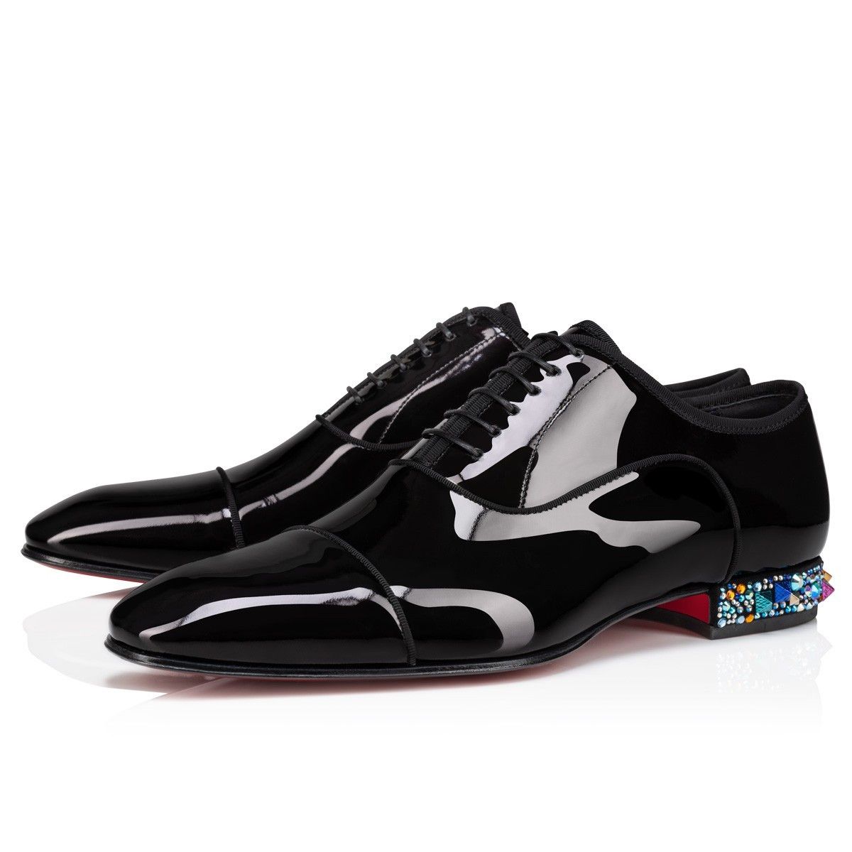 Christian Louboutin o1s1wg111224 Hero On The Rocks 20 Specchio in Black Size US 8 / EU 41 - 1 Thumbnail