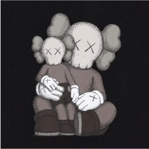 Japanese Brand Uniqlo X KAWS LONG SLEEVE SWEATSHIRT Size US S / EU 44-46 / 1 - 4 Thumbnail