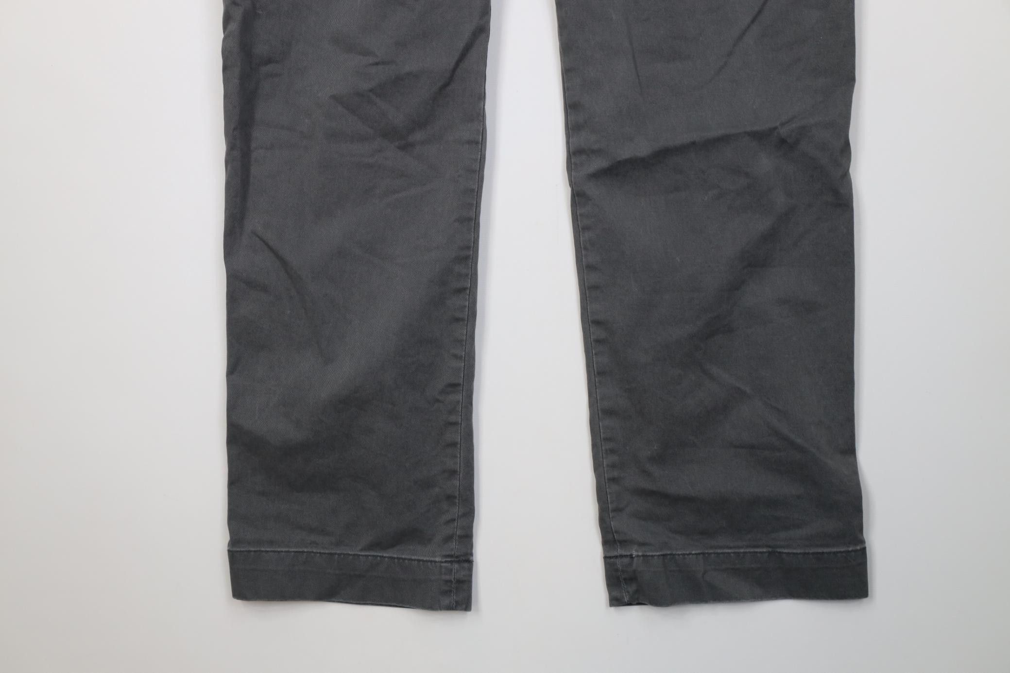 Polo Ralph Lauren Vintage Y2K Ralph Lauren Cotton Twill Chino Pants Gray Size US 33 - 11 Thumbnail