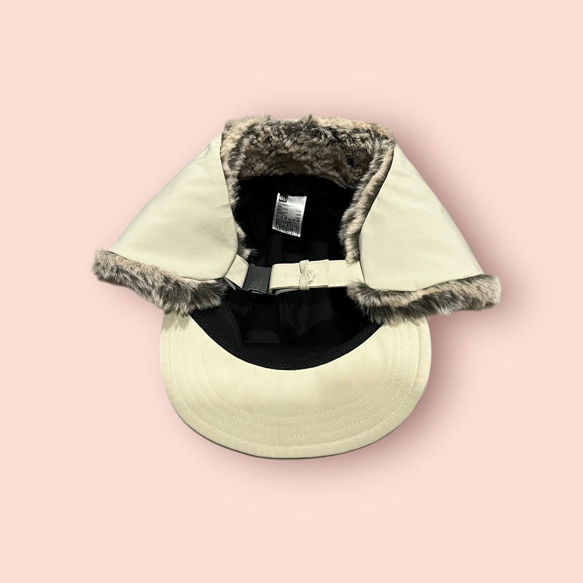 GU × Japanese Brand × Jun Takahashi VINTAGE GU 5 PANEL TRAPPER HAT Size ONE SIZE - 20 Thumbnail