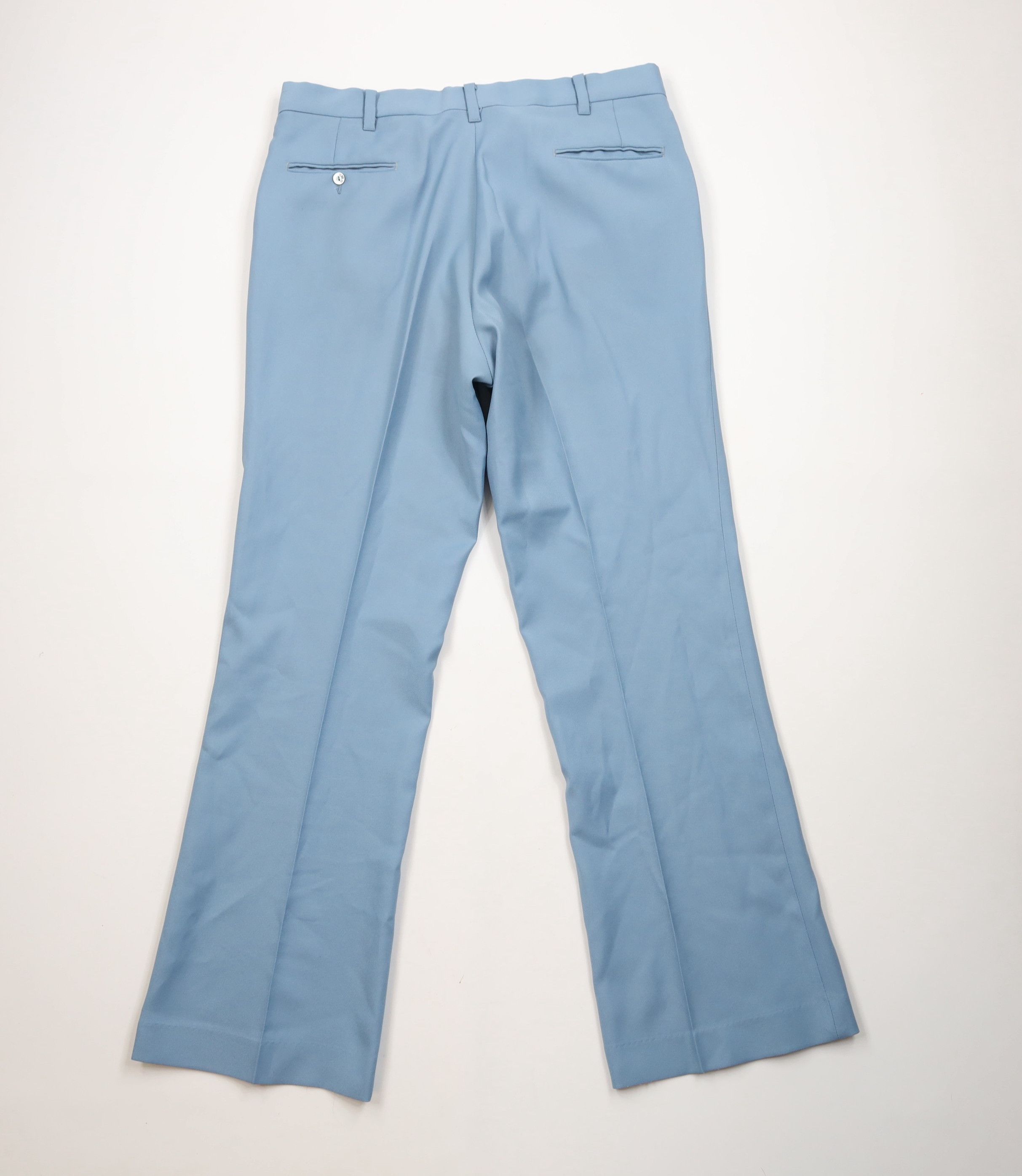Vintage Vintage 70s Streetwear Chino Pants Carolina Blue USA Size US 36 / EU 52 - 7 Thumbnail