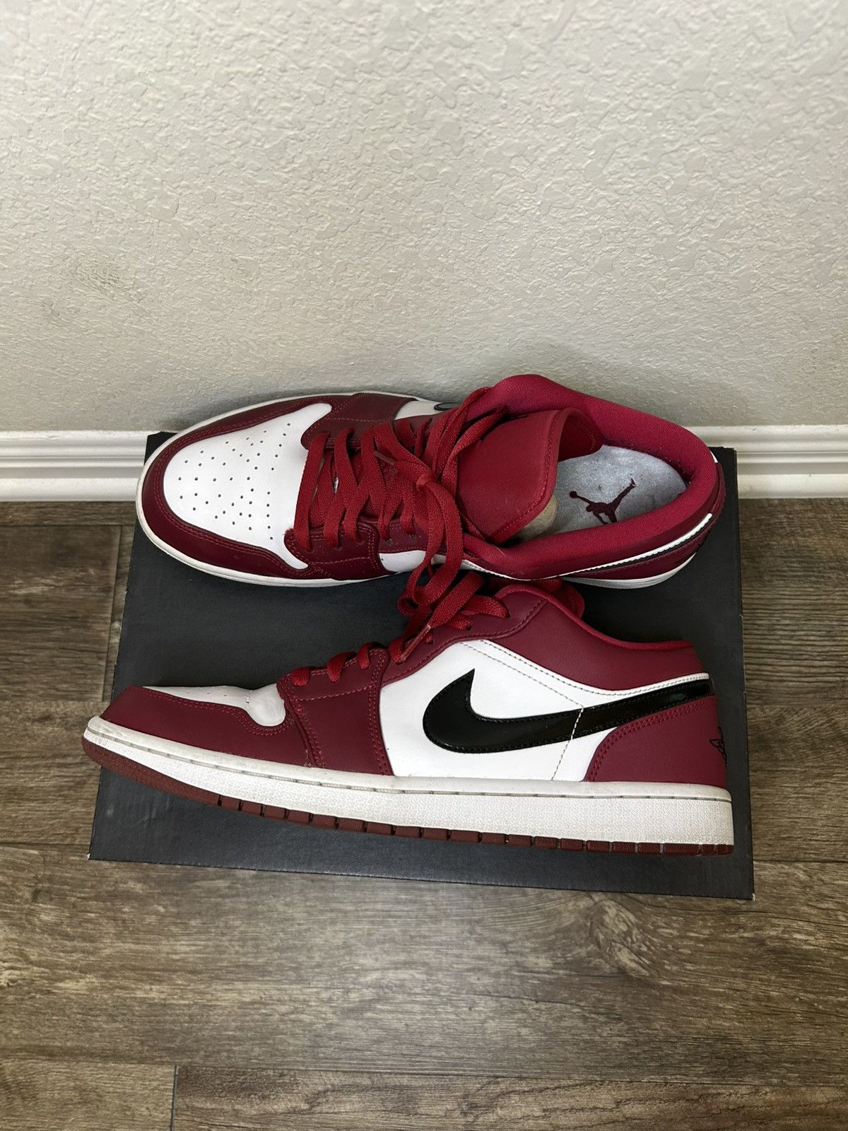 Jordan Brand Jordan 1 Low ‘Noble Red’ Size US 11.5 / EU 44-45 - 1 Thumbnail