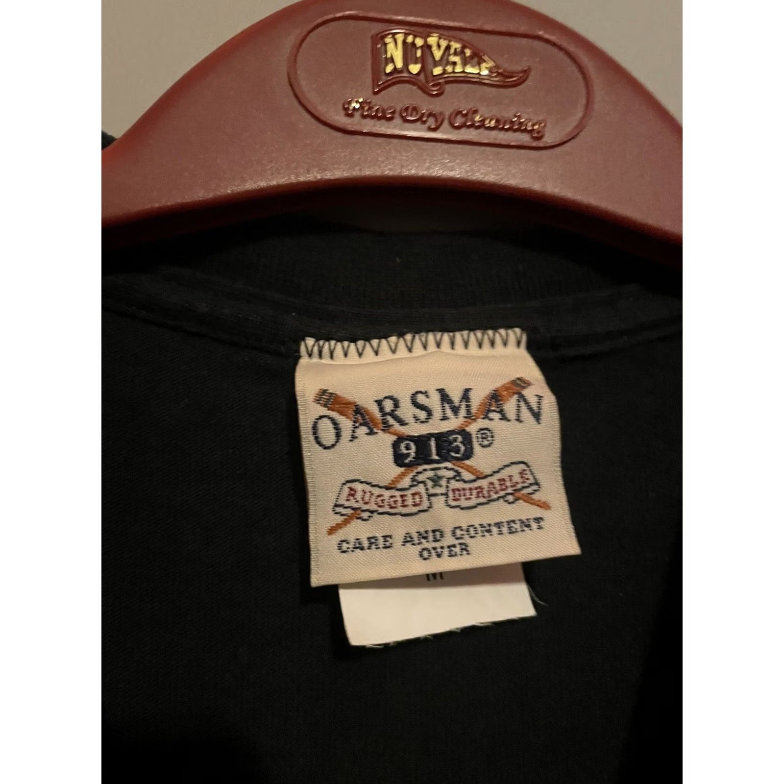 Vintage Vintage 90s United States Army Shirt Cotton Black Medium Oarsman Graphic 90s Size US L / EU 52-54 / 3 - 5 Thumbnail