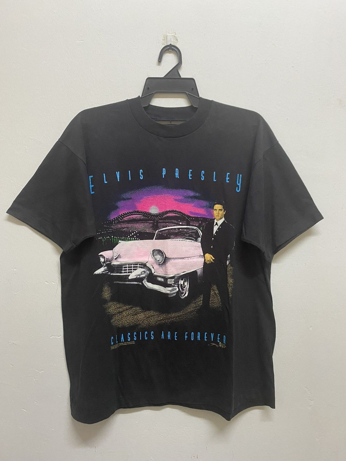 Vintage 90’s Elvis Presley Distressed Band Tee