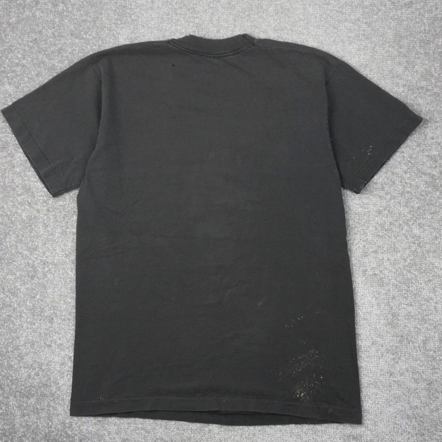 Vintage VINTAGE Thrashed Modesto Cal Graffiti Mens Large Black Size US L / EU 52-54 / 3 - 2 Thumbnail
