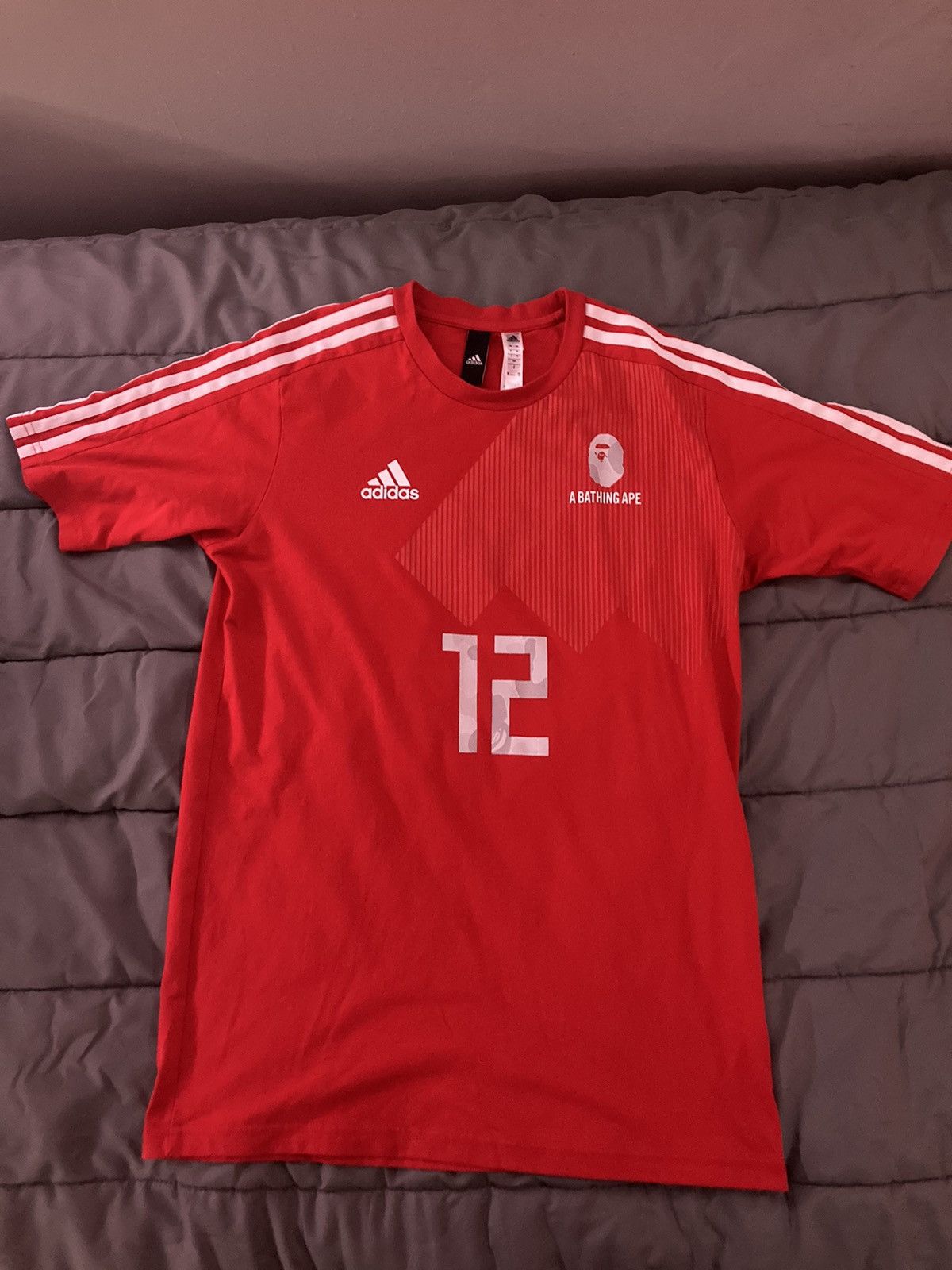 image of Adidas Word Cup 2018 in Red, Men's (Size Medium)