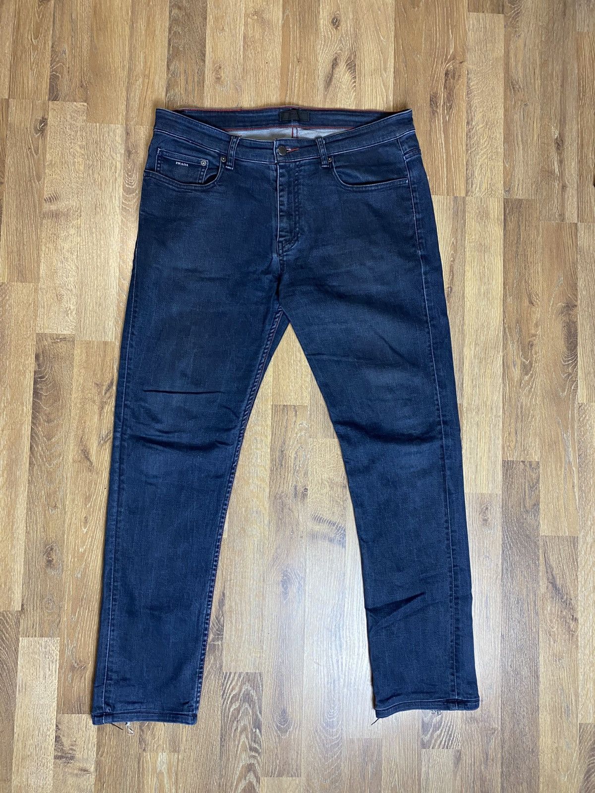 Prada Prada Black Tab Denim Jeans Size US 34 / EU 50 - 1 Thumbnail