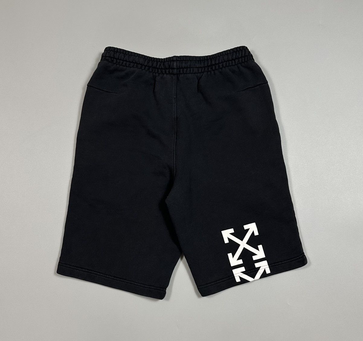 Off-White Off-White Waterfall Sweat Shorts Size US 30 / EU 46 - 2 Thumbnail