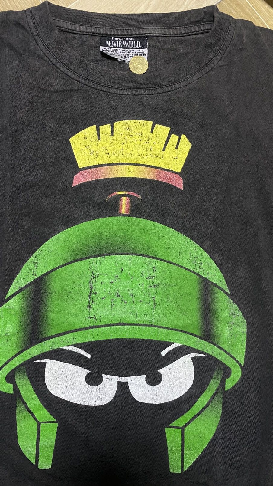 Warner Bros Marvin The Martian Cartoon Tee Size US L / EU 52-54 / 3 - 4 Thumbnail