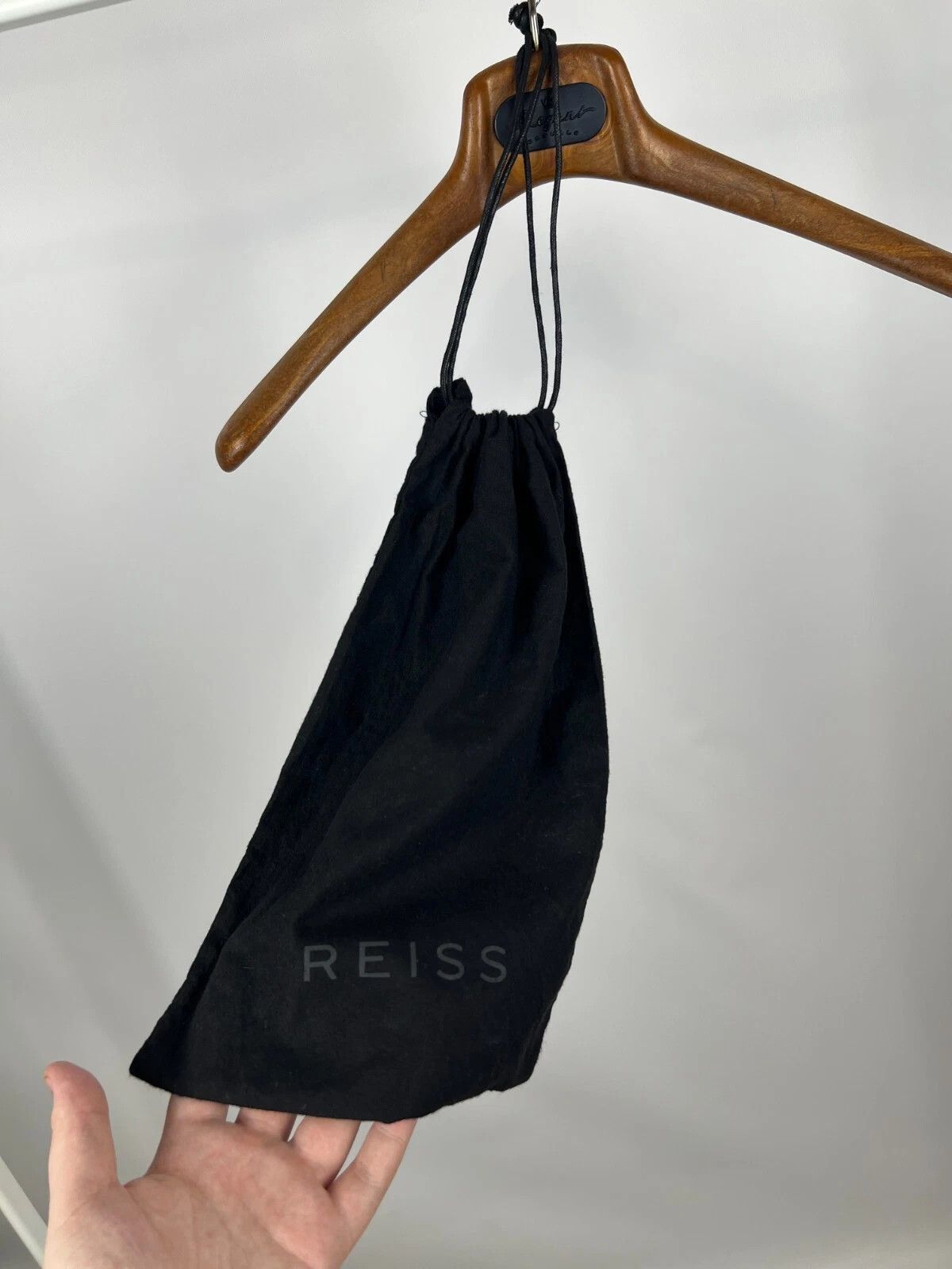 Reiss Reiss Shoulder Bag Clutch Ivory Real Leather Metal Сhain Size ONE SIZE - 15 Thumbnail