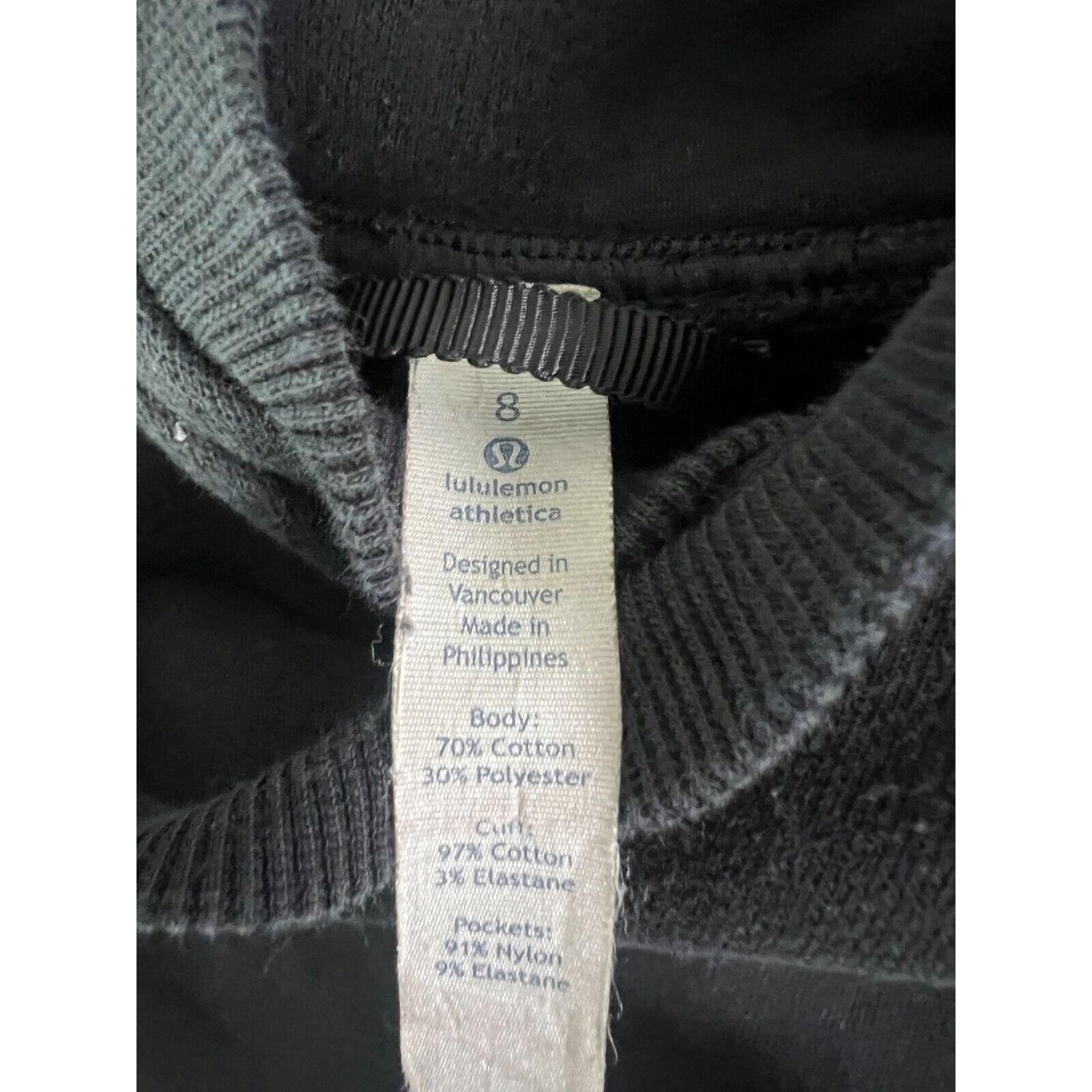 Lululemon Lululemon Fleece Please Black Sweatshirt Pullover Hoodie Ath Size M / US 6-8 / IT 42-44 - 5 Thumbnail