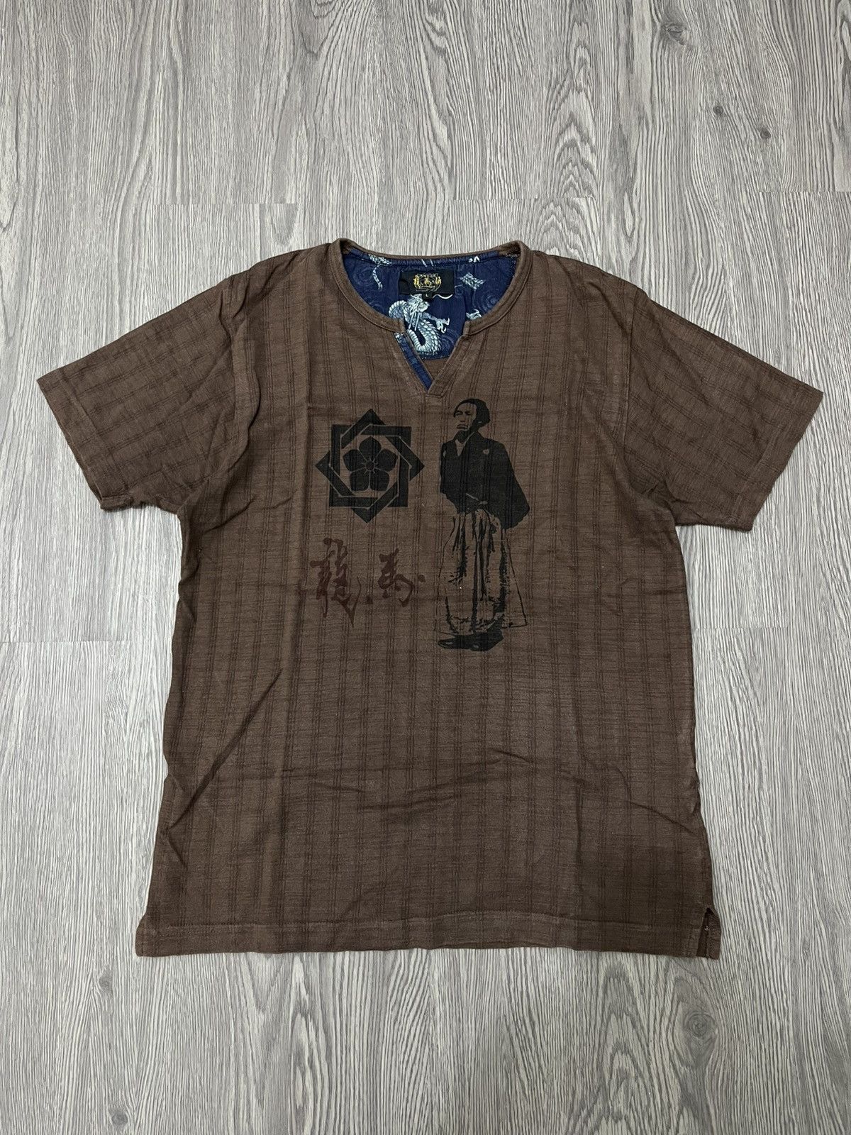 Japanese Brand 🇯🇵Vtg Ryomaden Sakamoto Ryōma Shirt🇯🇵 Size US L / EU 52-54 / 3 - 1 Thumbnail