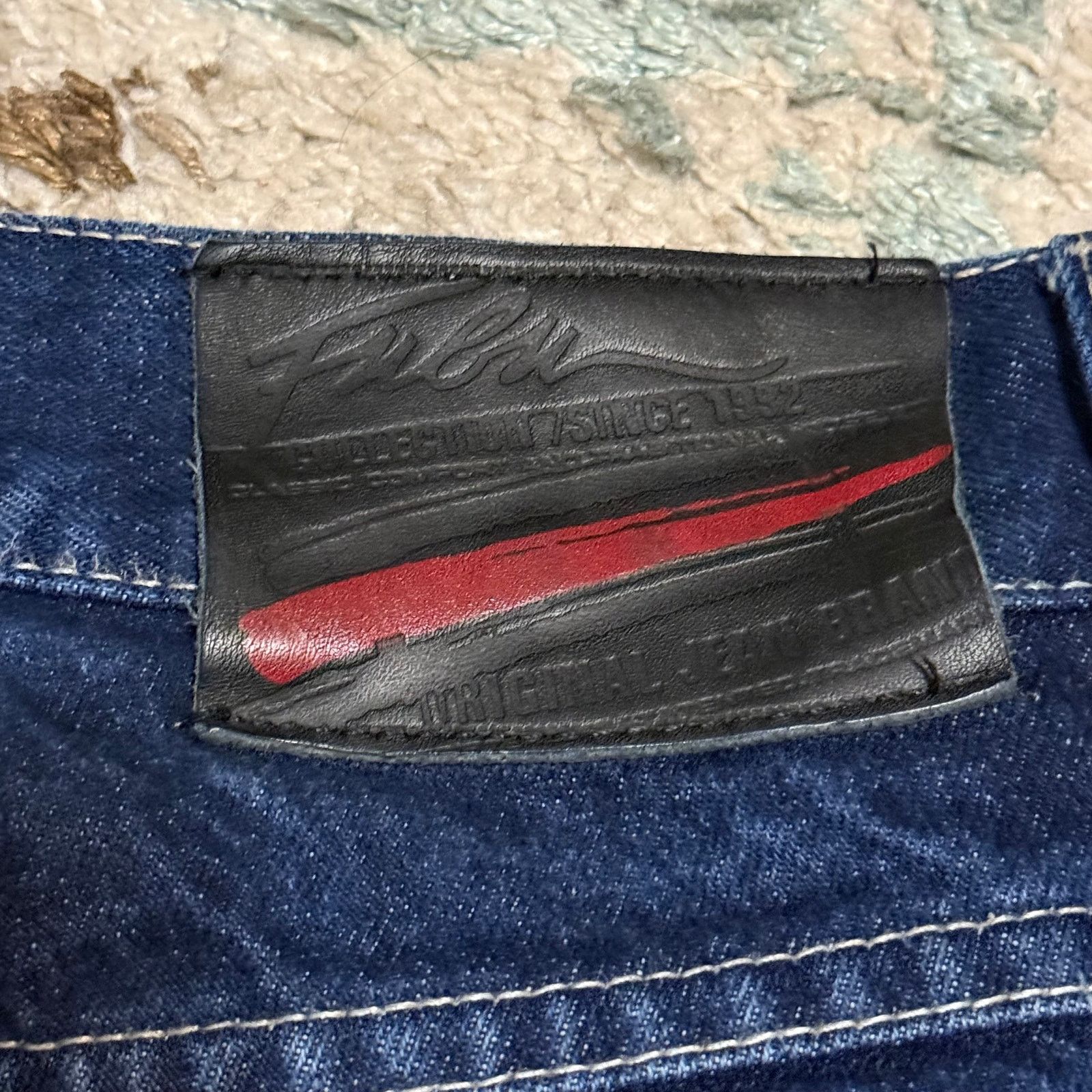 Fubu Vintage FUBU Baggy Wide Leg Jeans Size 36x30 Y2K Size US 36 / EU 52 - 5 Thumbnail