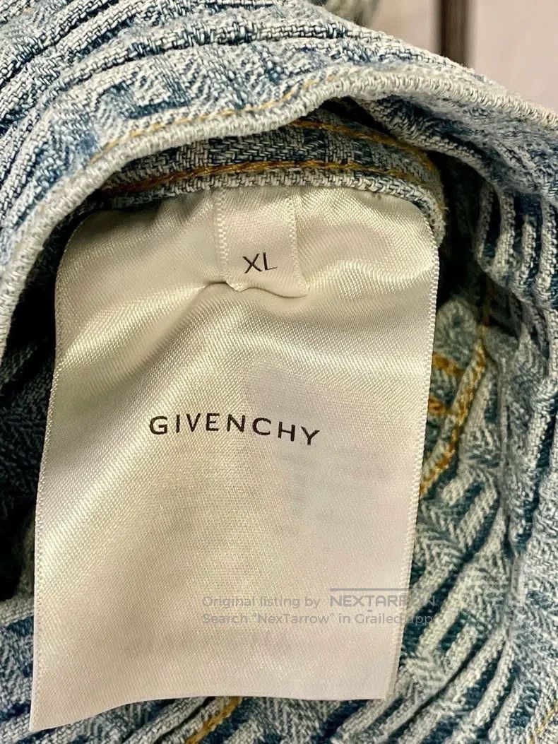 Givenchy Givenchy 23SS All-Over Printed Logo Single-Breasted Sleeve Size US XL / EU 56 / 4 - 6 Thumbnail