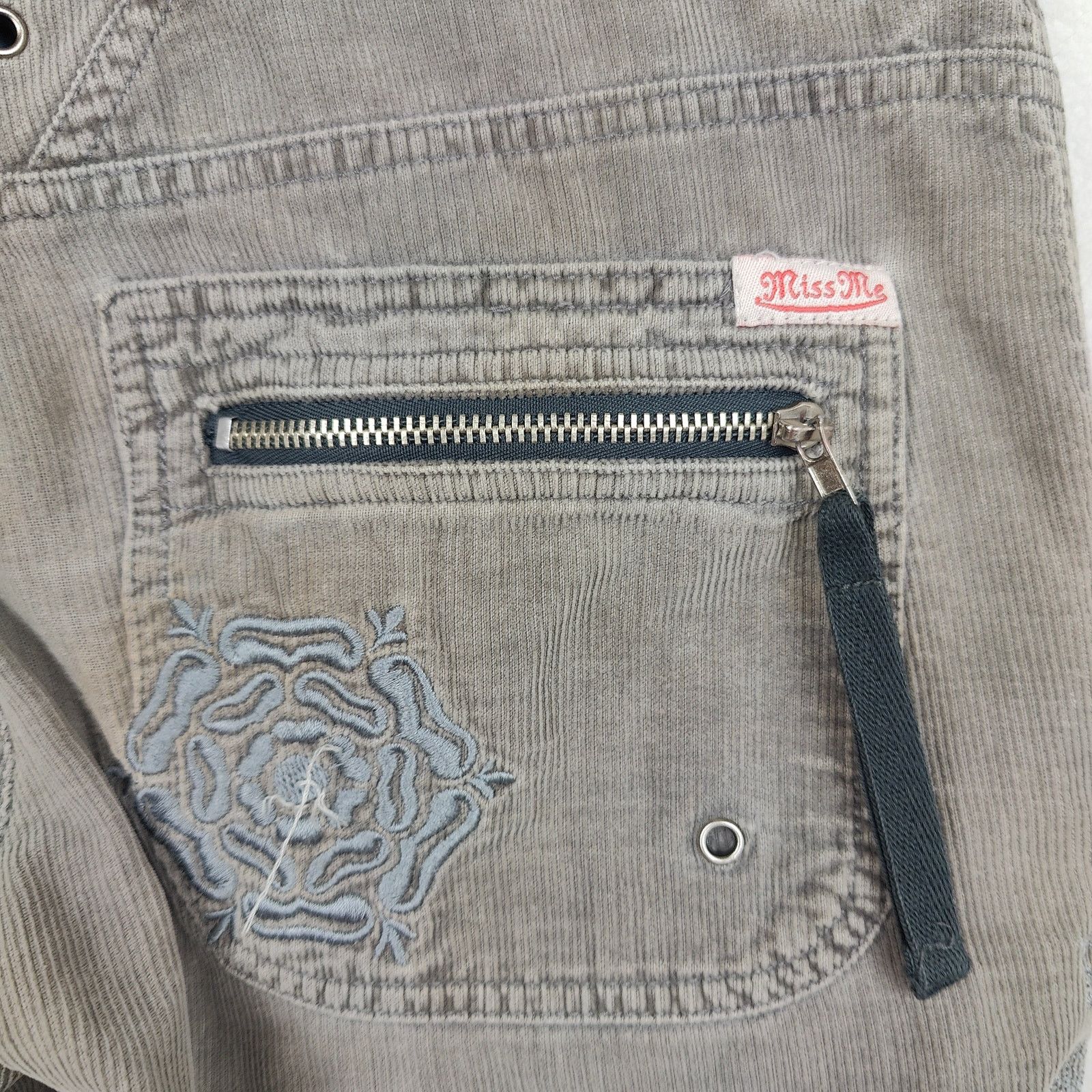 Other Vintage Y2K Miss Me Corduroy Rave Pants Womens Small Size 27" / US 4 / IT 40 - 9 Thumbnail