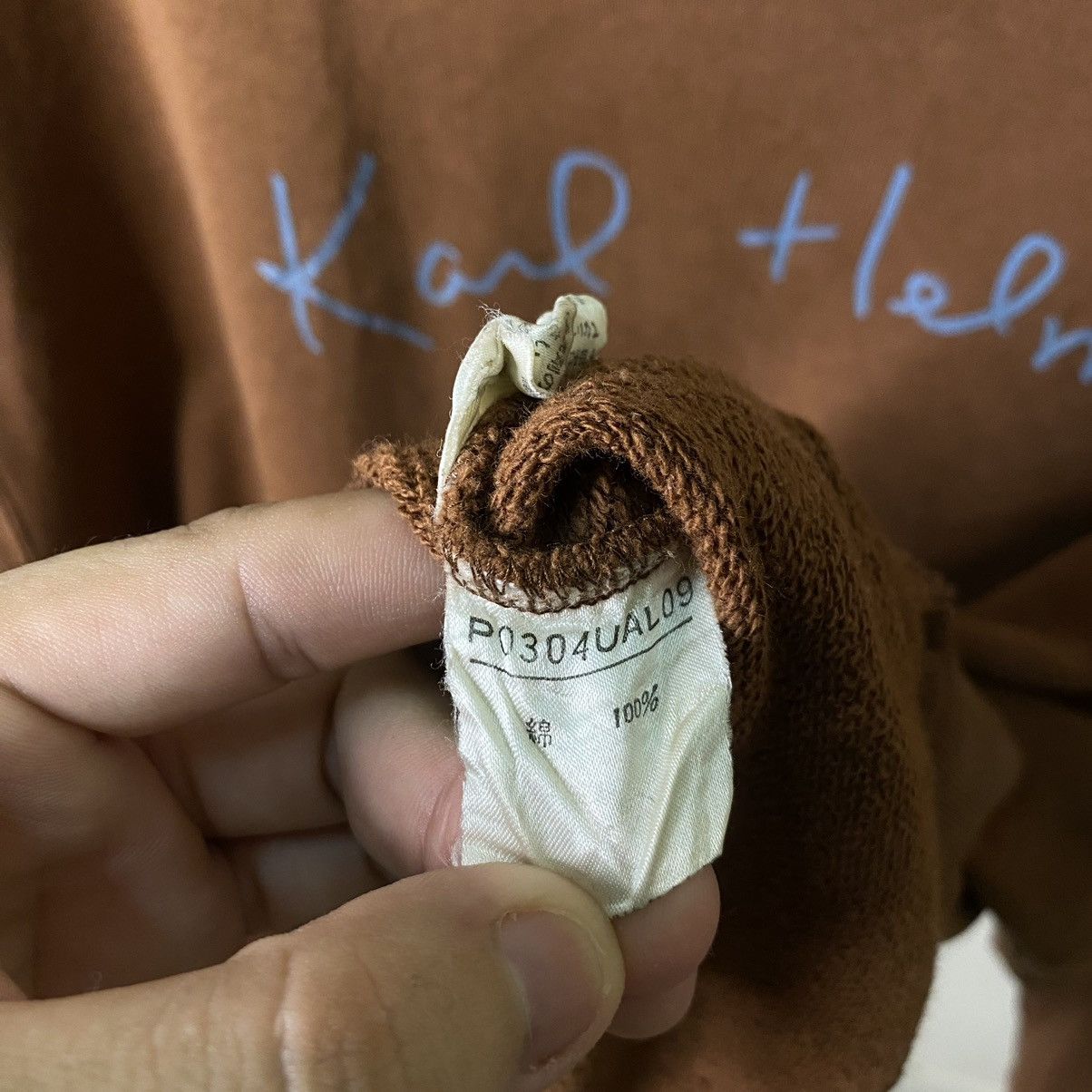 Karl Helmut Karl Helmut Patchwork Detailing Sweatshirt Size US L / EU 52-54 / 3 - 8 Thumbnail