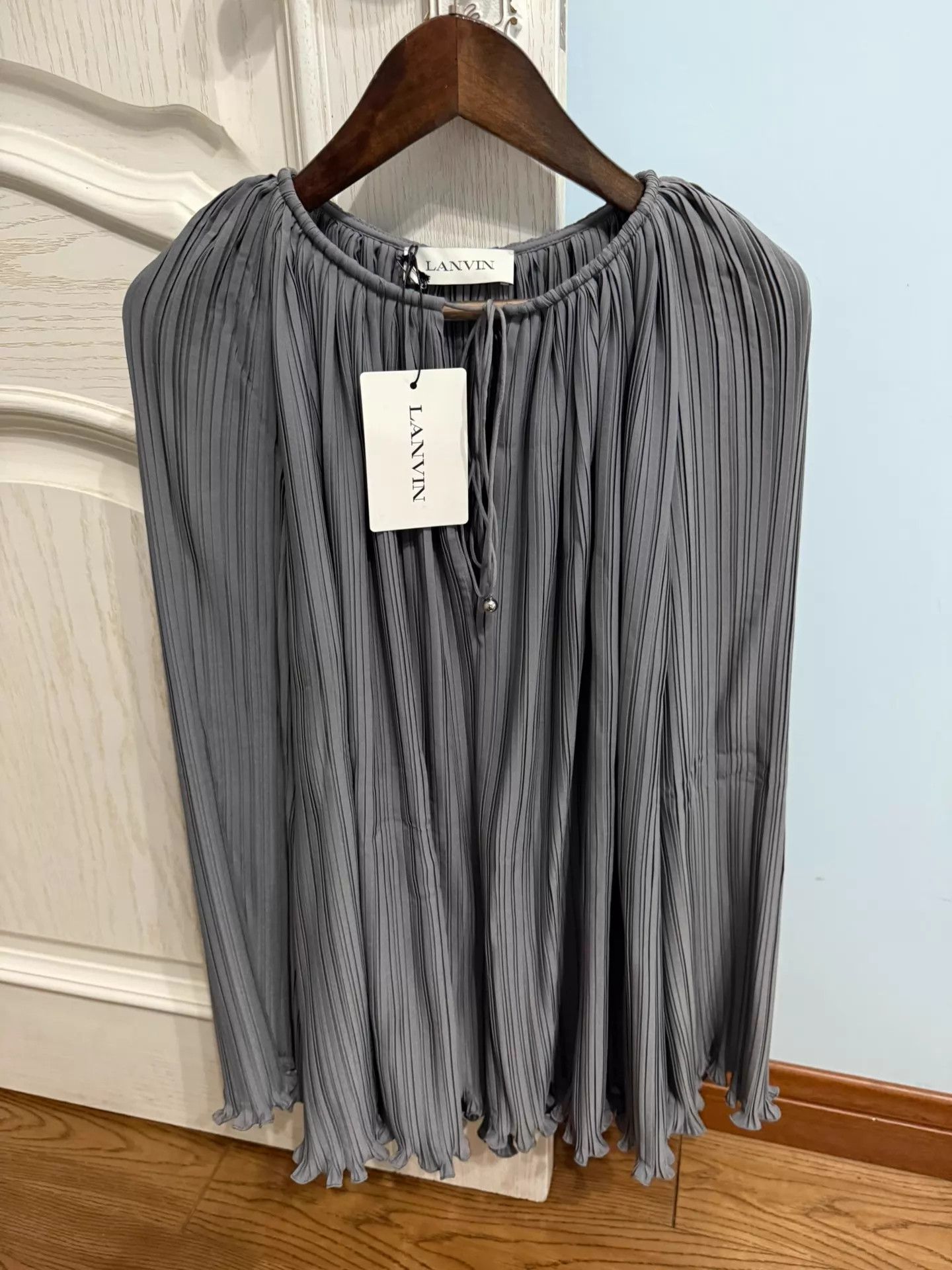 Lanvin LANVIN Classic Bud Series Drawstring Shirt Size XS / US 0-2 / IT 36-38 - 1 Thumbnail
