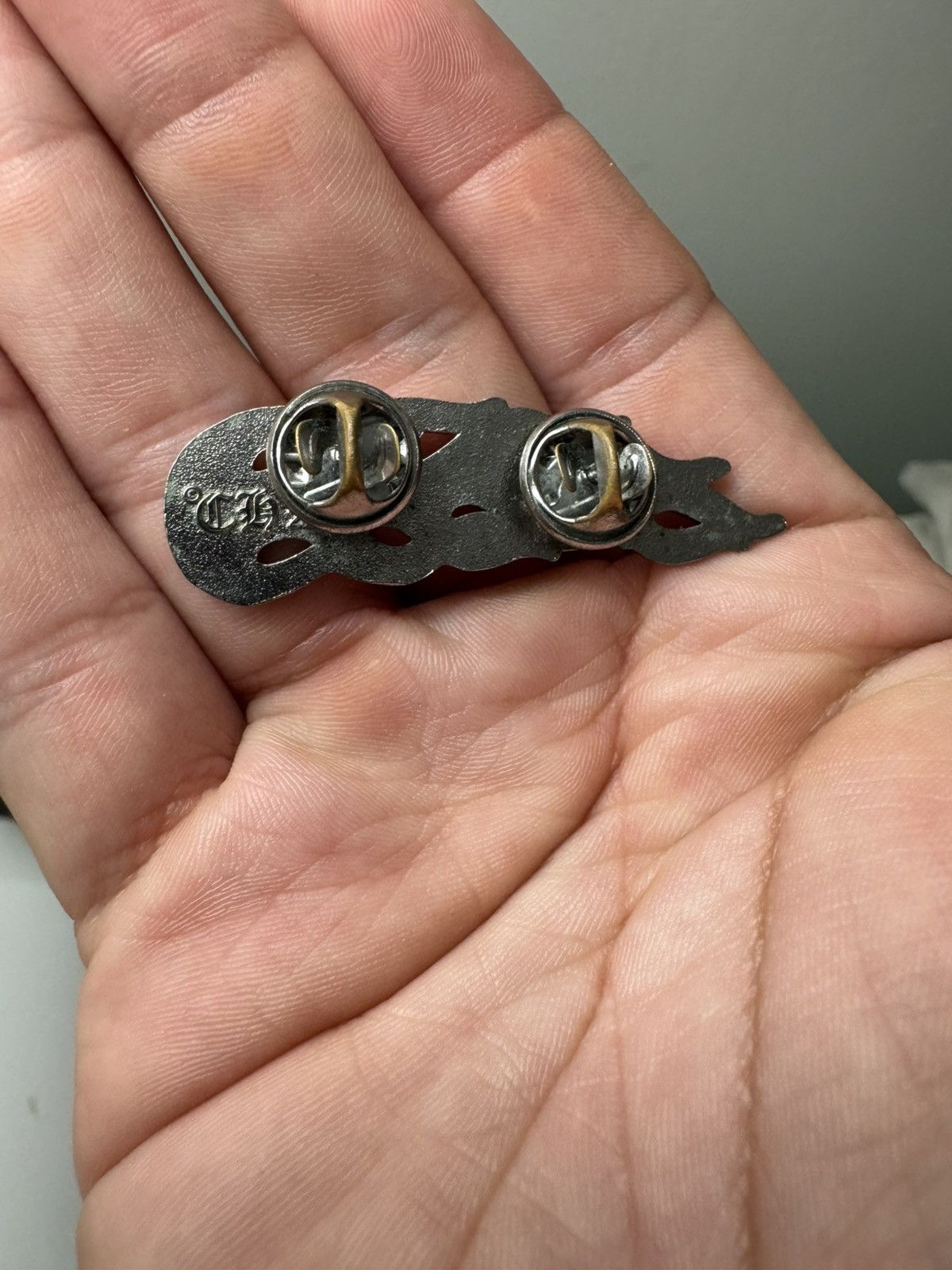 Chrome Hearts Chrome Hearts Sex Records Matty Boy Flame Pin Size ONE SIZE - 2 Thumbnail