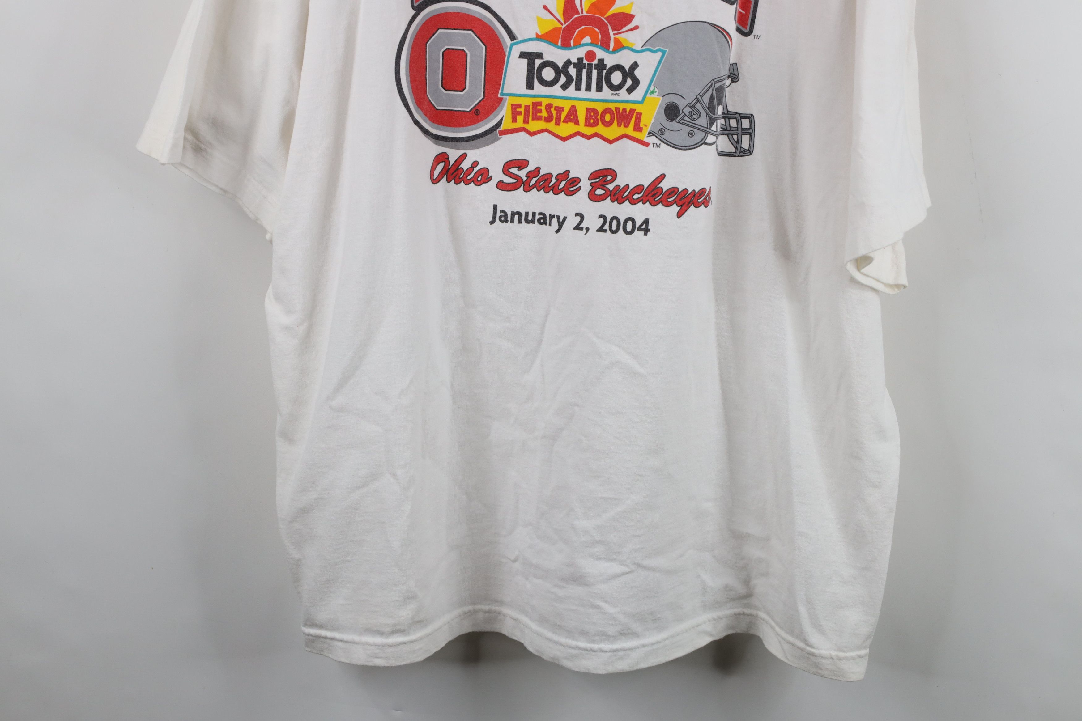 Vintage Vintage Bowl Ohio State University Football T-Shirt White Size US XXL / EU 58 / 5 - 3 Thumbnail