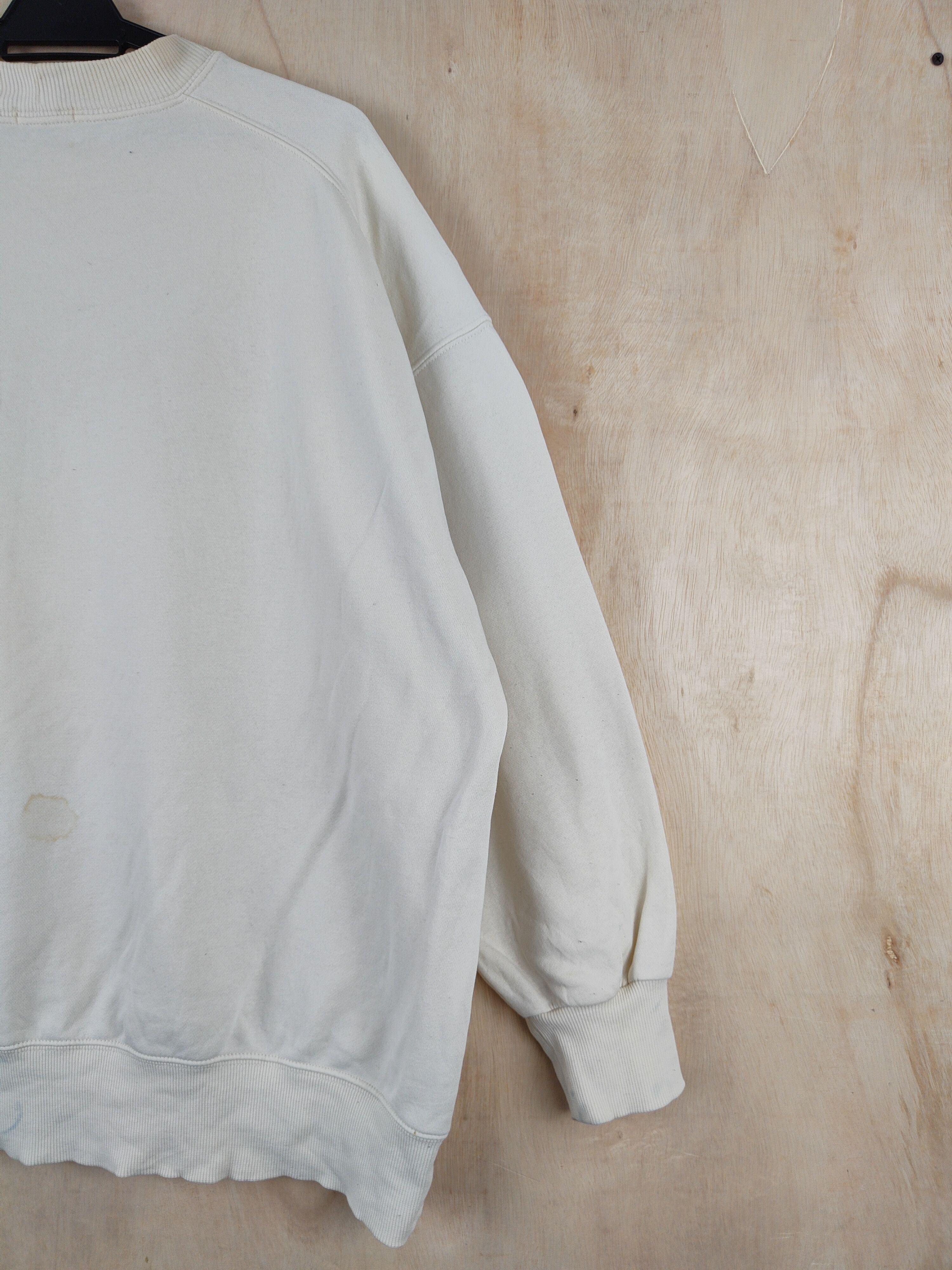 GU × Japanese Brand × Vintage GU Cream vintage japan Sweatshirts #S2469 Size US L / EU 52-54 / 3 - 8 Thumbnail