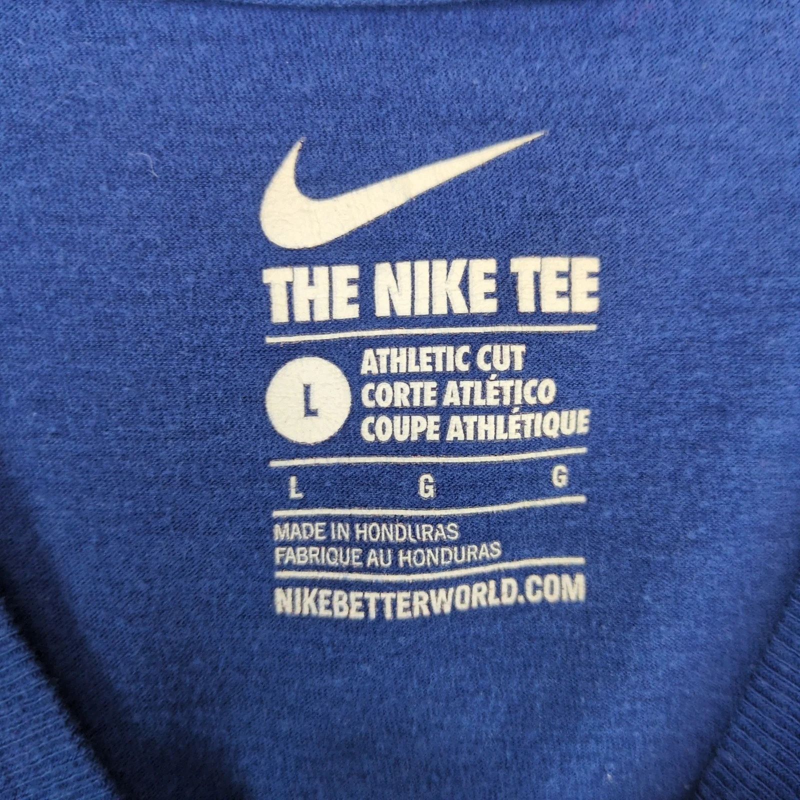 Nike Nike Tee Athletic Cut Chicago Cubs Baseball T-Shirt MLB L Size US L / EU 52-54 / 3 - 2 Thumbnail