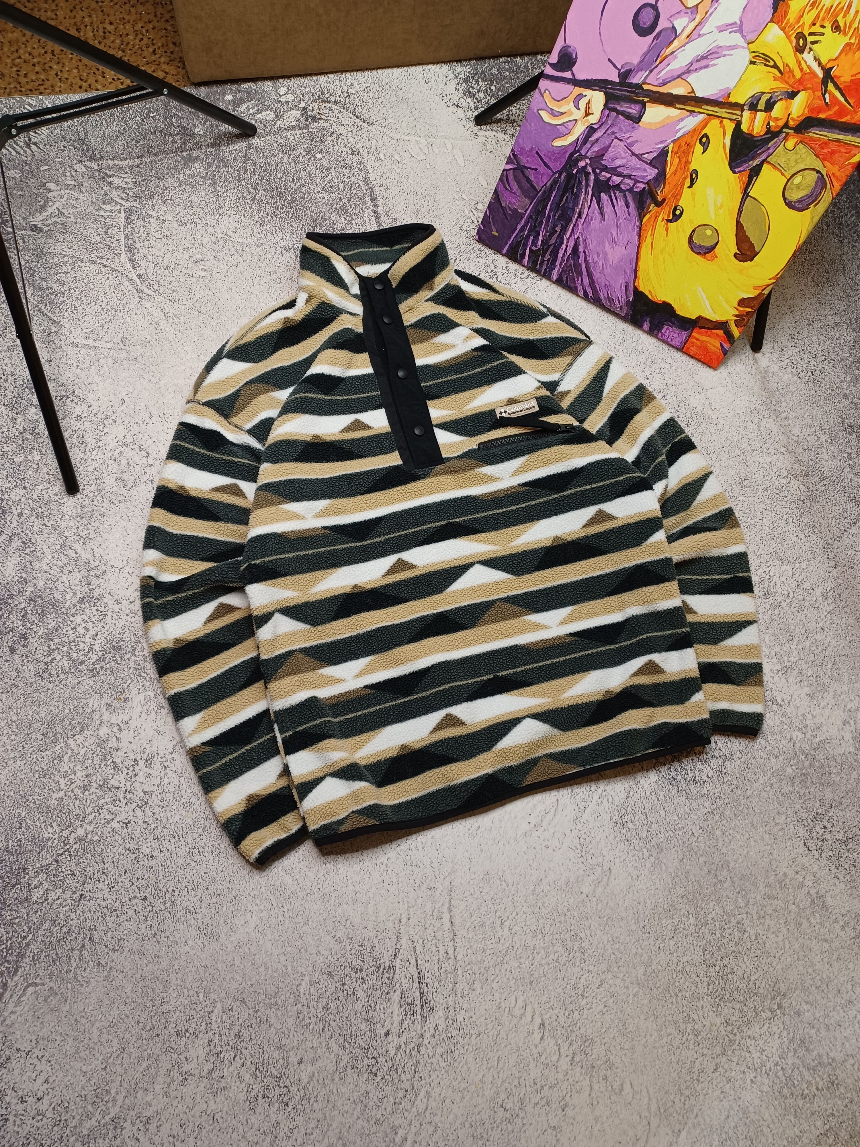 Columbia Columbia 1/3 Synchilla Style Gorpcore Fleece Jacket Size US M / EU 48-50 / 2 - 1 Thumbnail