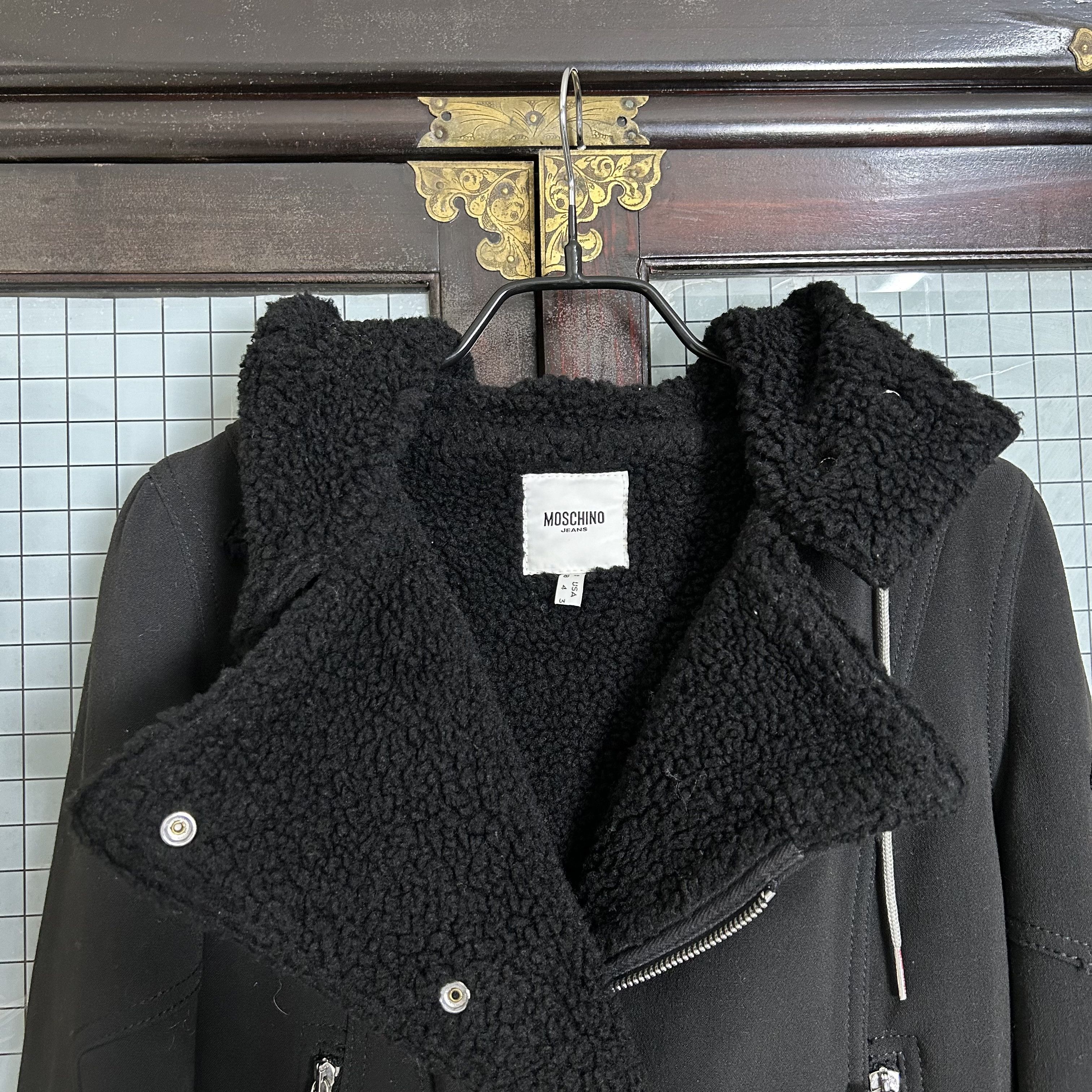 Moschino MOSCHINO JEANS FUR COAT Size XS / US 0-2 / IT 36-38 - 3 Thumbnail