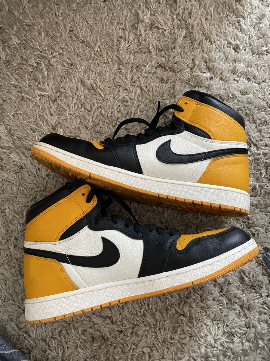 Jordan Brand Jordan 1 Yellow Toe Size US 13 / EU 46 - 3 Thumbnail