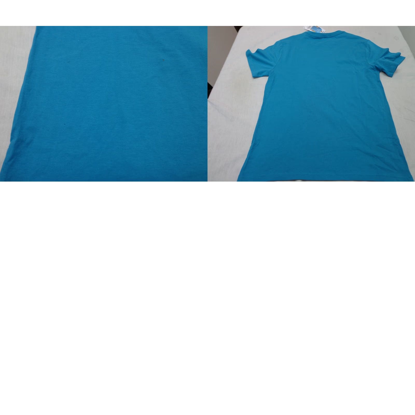 Hurley Hurley T shirt Shirt Men Small New with Defects Blue Crew Neck Short Sleeve Graphic Teal Cotton 806409817986 Size US S / EU 44-46 / 1 - 8 Thumbnail