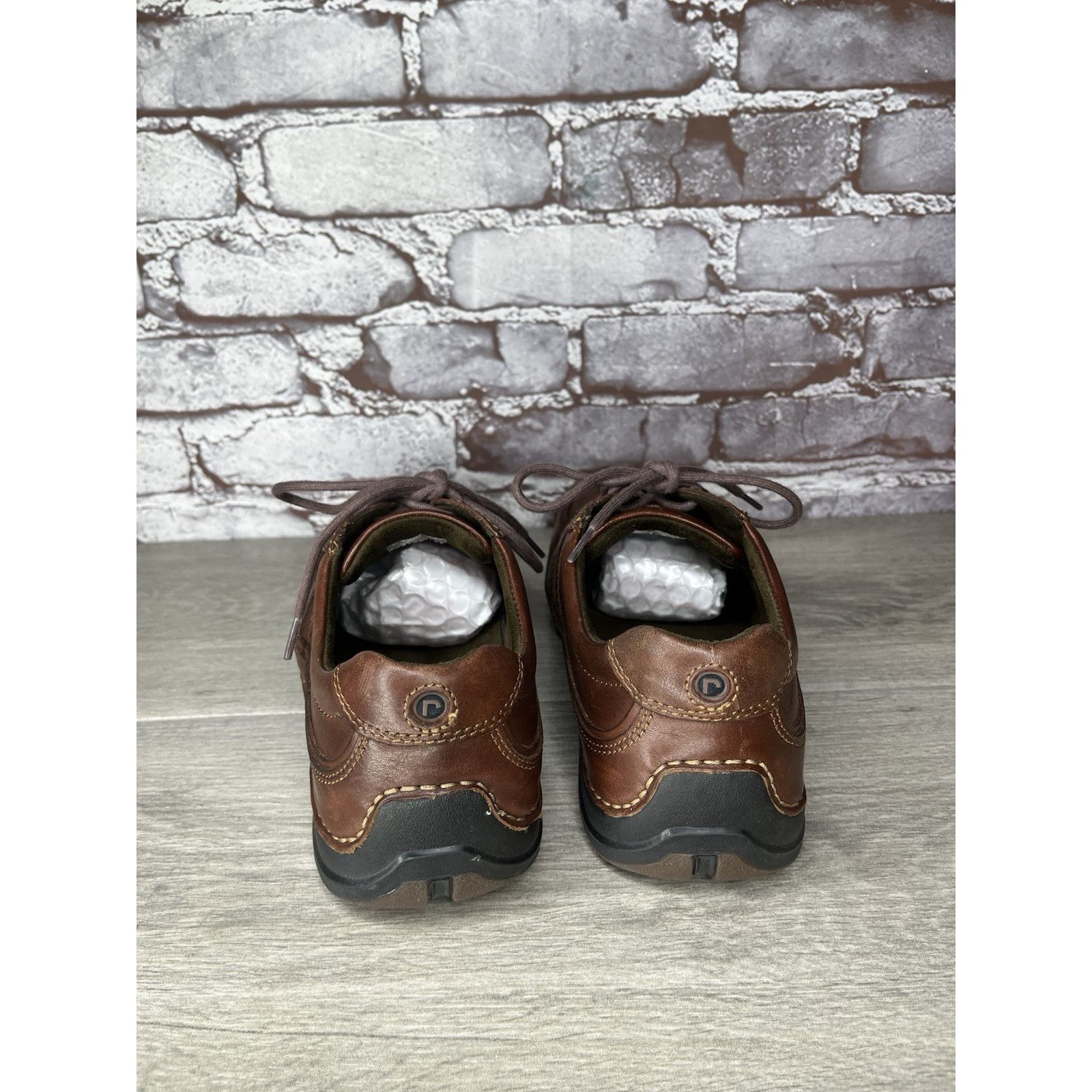 Rockport Rockport K52456 Brown Leather Casual Lace Up Casual Sneakers Size US 9 / EU 42 - 6 Thumbnail
