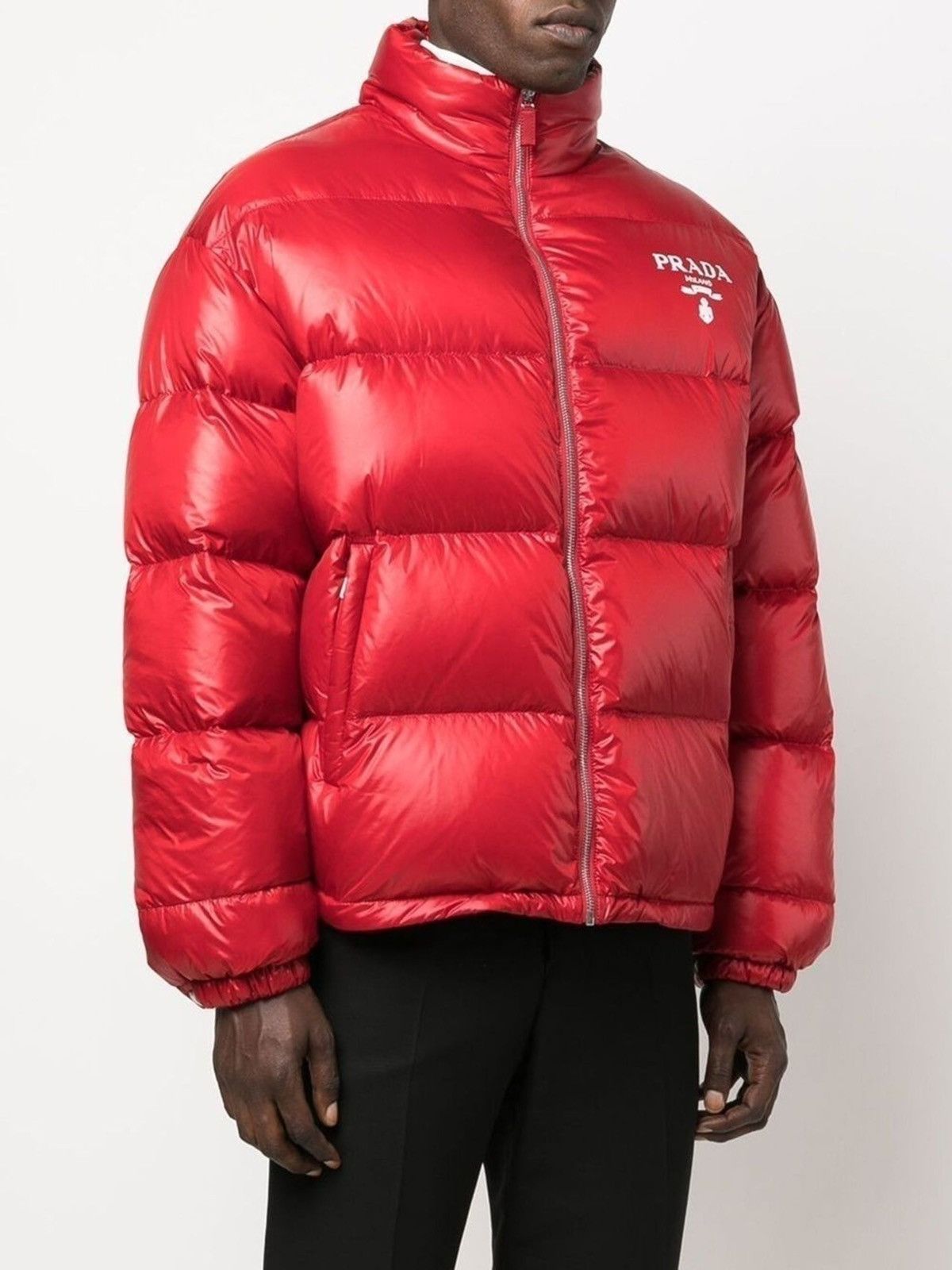 Prada $3.5K VALUE Prada Re-Nylon Padded Jacket Size US L / EU 52-54 / 3 - 2 Thumbnail