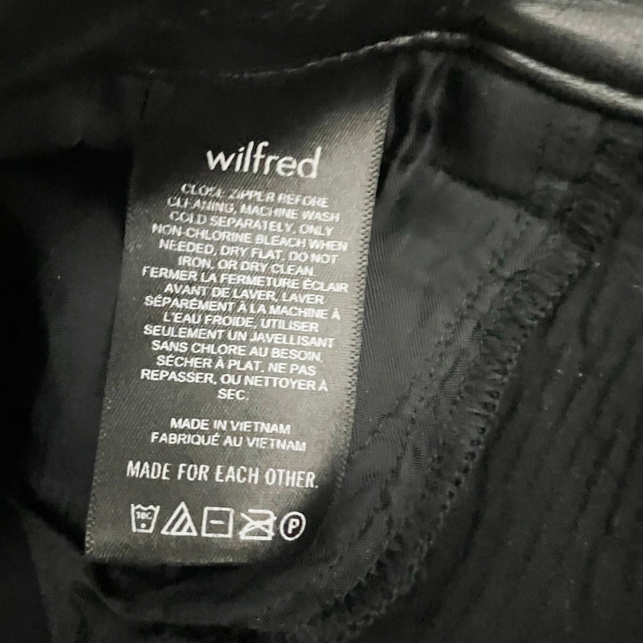 Aritzia Wilfred Aritzia The Melina Faux Vegan Leather Size 24" / US 00 / IT 34 - 3 Thumbnail