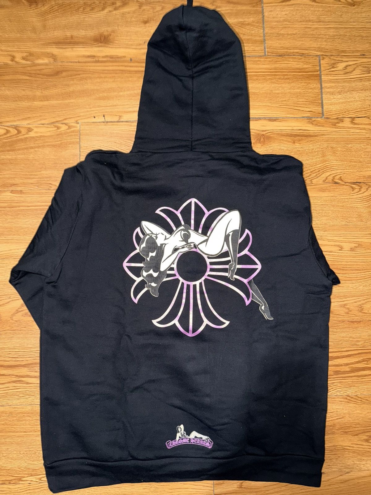 Chrome Hearts × Deadly Doll Chrome Hearts Deadly Doll Hoodie Black Size M Size US M / EU 48-50 / 2 - 7 Thumbnail