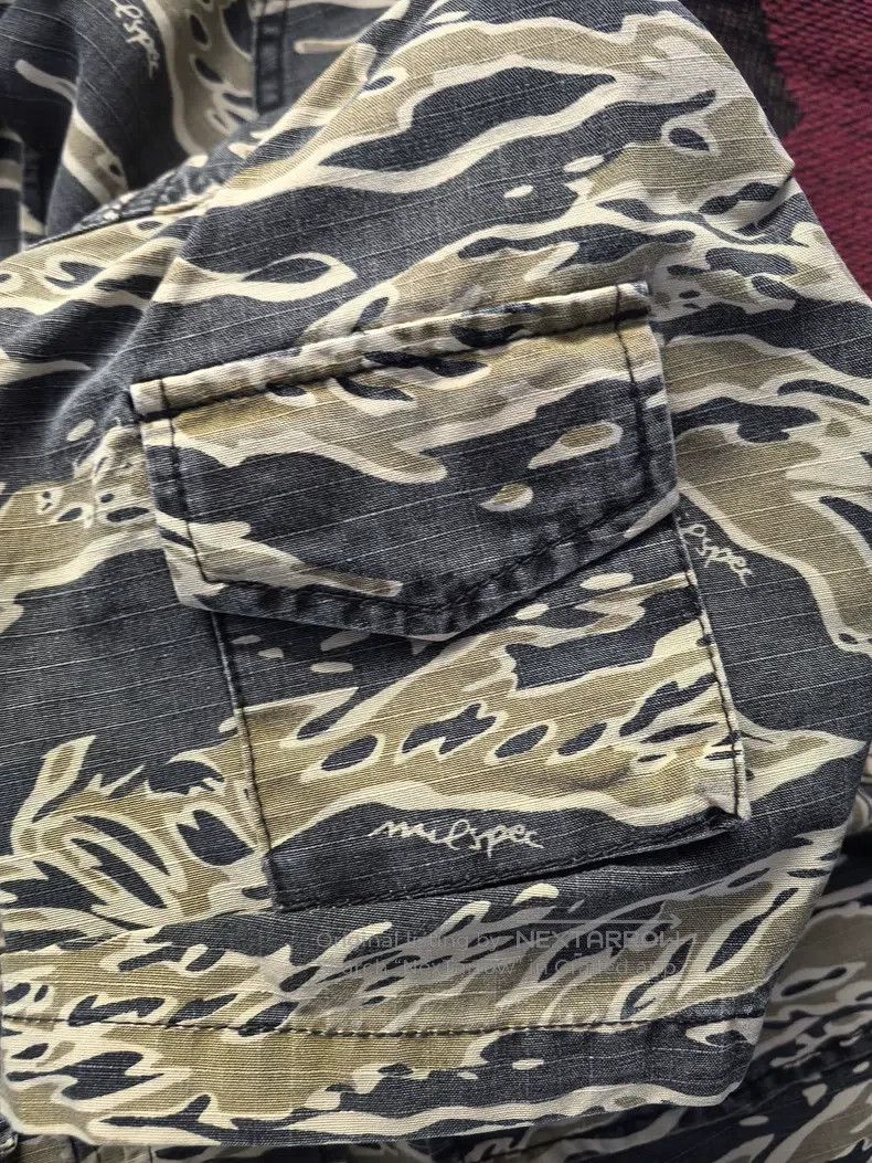 Wtaps Wtaps Tiger print camouflage five pocket short-sleeve shir Size US XL / EU 56 / 4 - 8 Thumbnail