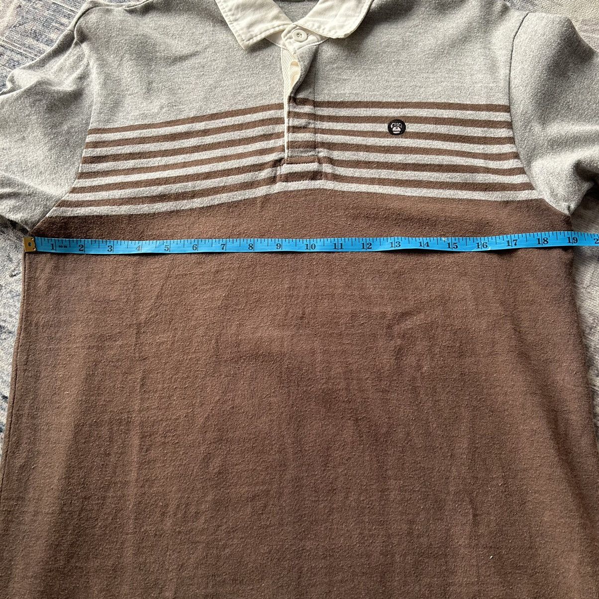 Bape Baby Milo Logo Brown Stripe Long Sleeve Size US S / EU 44-46 / 1 - 14 Thumbnail