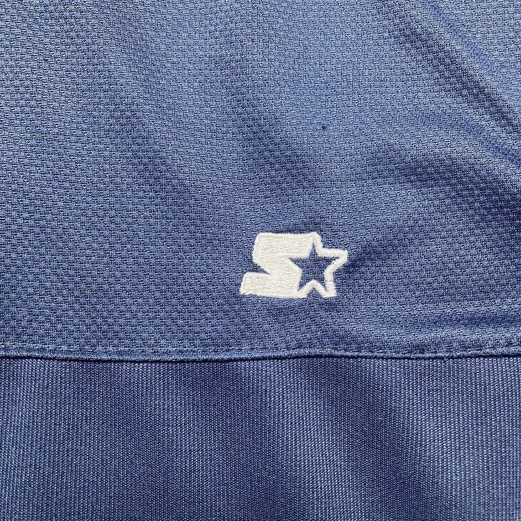 Starter × Vintage Vintage Y2K Starter Track Jacket Navy Blue Size US M / EU 48-50 / 2 - 3 Thumbnail