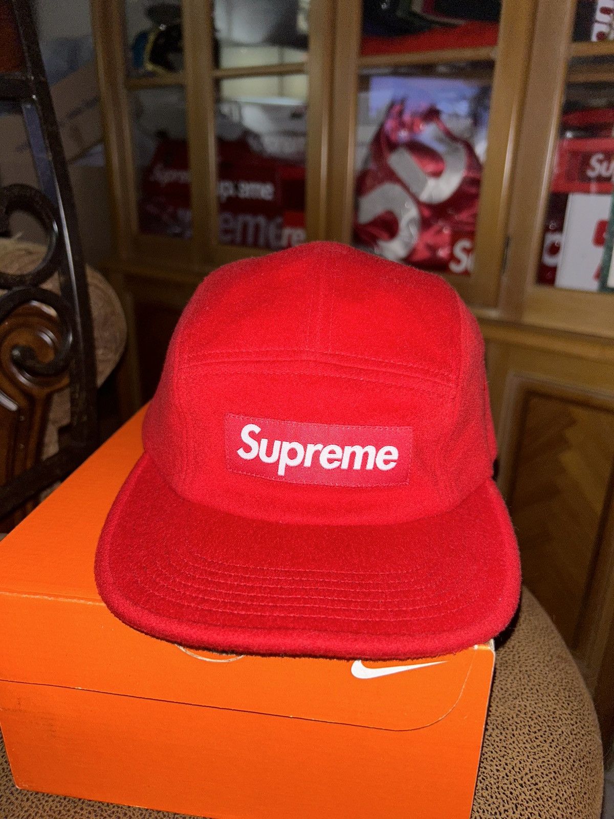 Supreme Supreme Loro Piana Wool Camp Cap FW11 NEW Size ONE SIZE - 1 Thumbnail