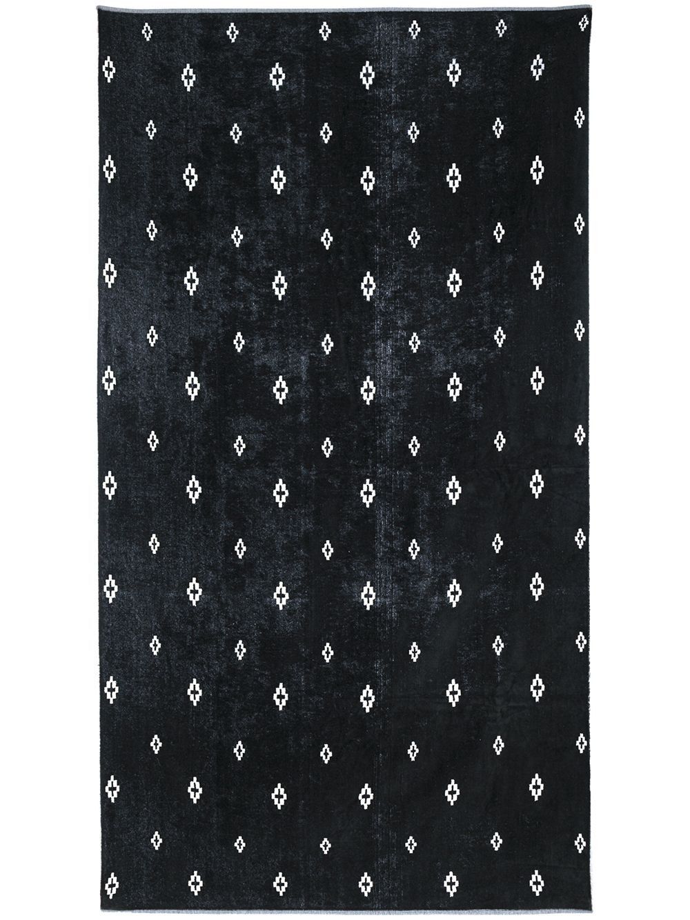Marcelo Burlon MARCELO BURLON BLACK ALL OVER LOGO CROSS TOWEL Size ONE SIZE - 6 Thumbnail
