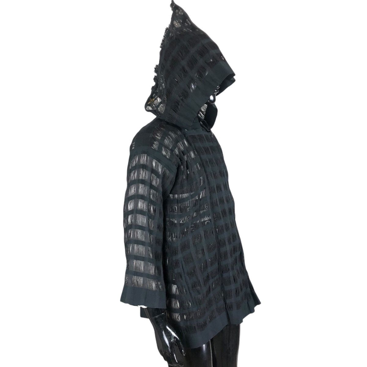 Issey Miyake Vintage Issey Miyake Permanente S/S 1995 Wool Mesh Jacket Size US L / EU 52-54 / 3 - 21 Thumbnail