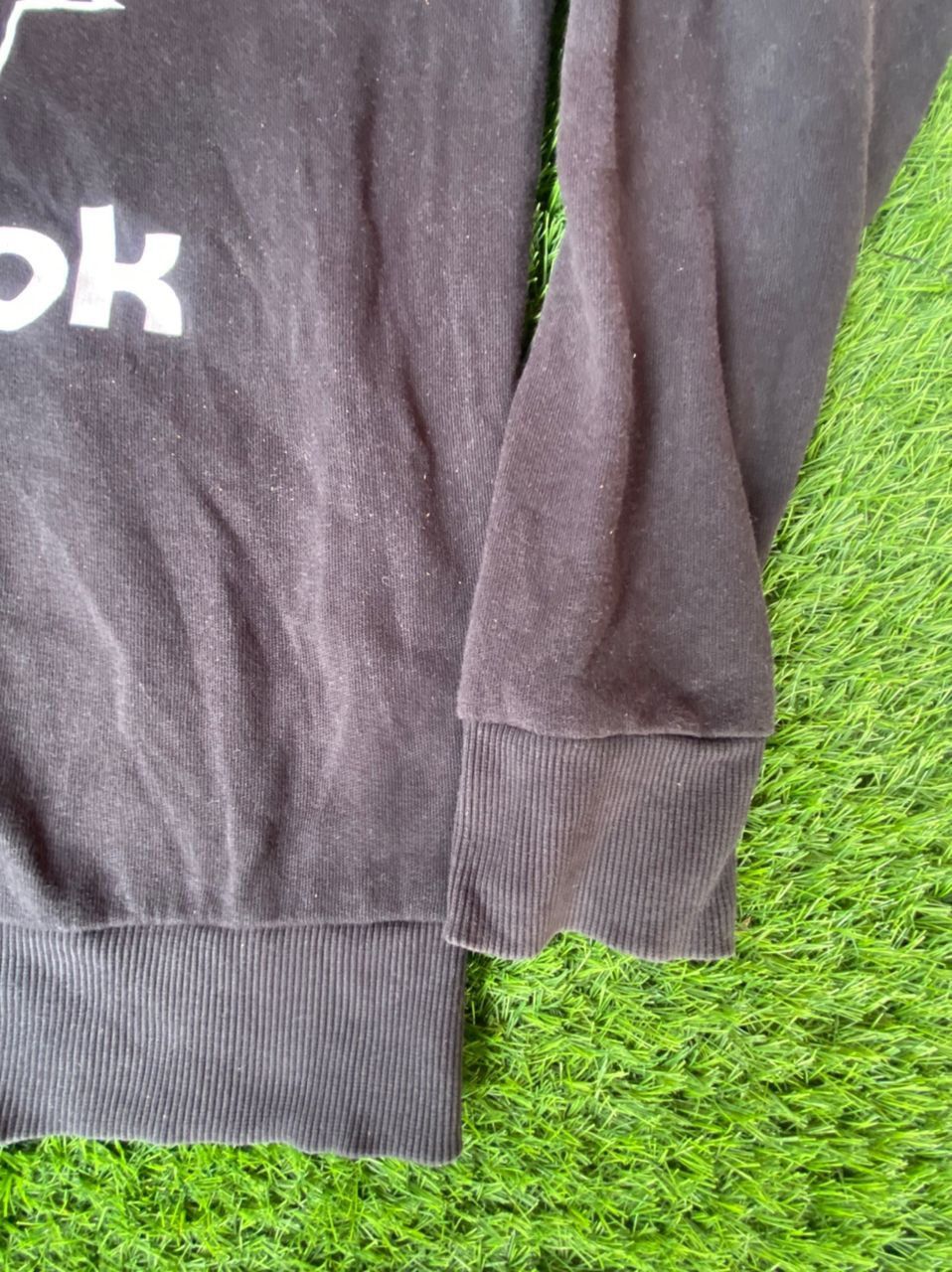 Reebok × Vintage Vintage Sweatshirt Reebok Spellout Logo Size US L / EU 52-54 / 3 - 3 Thumbnail