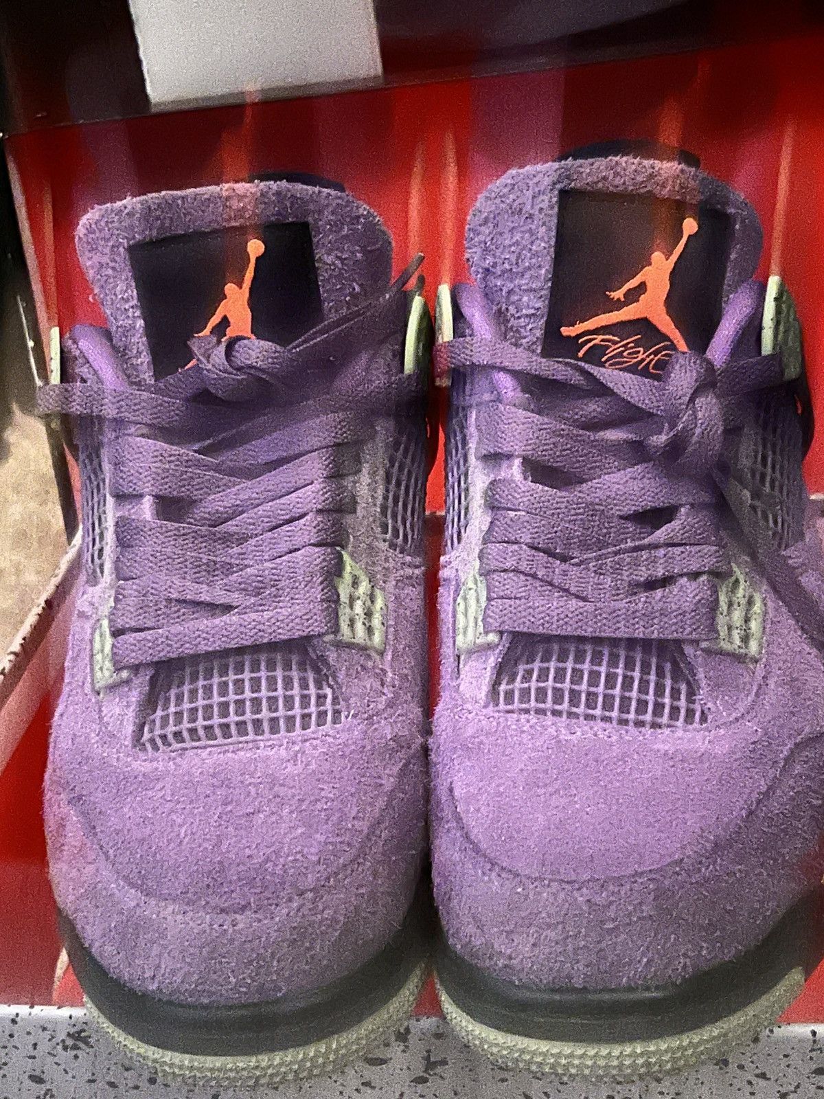 Jordan Brand jordan 4 canyon purple Size US 8 / EU 41 - 5 Thumbnail
