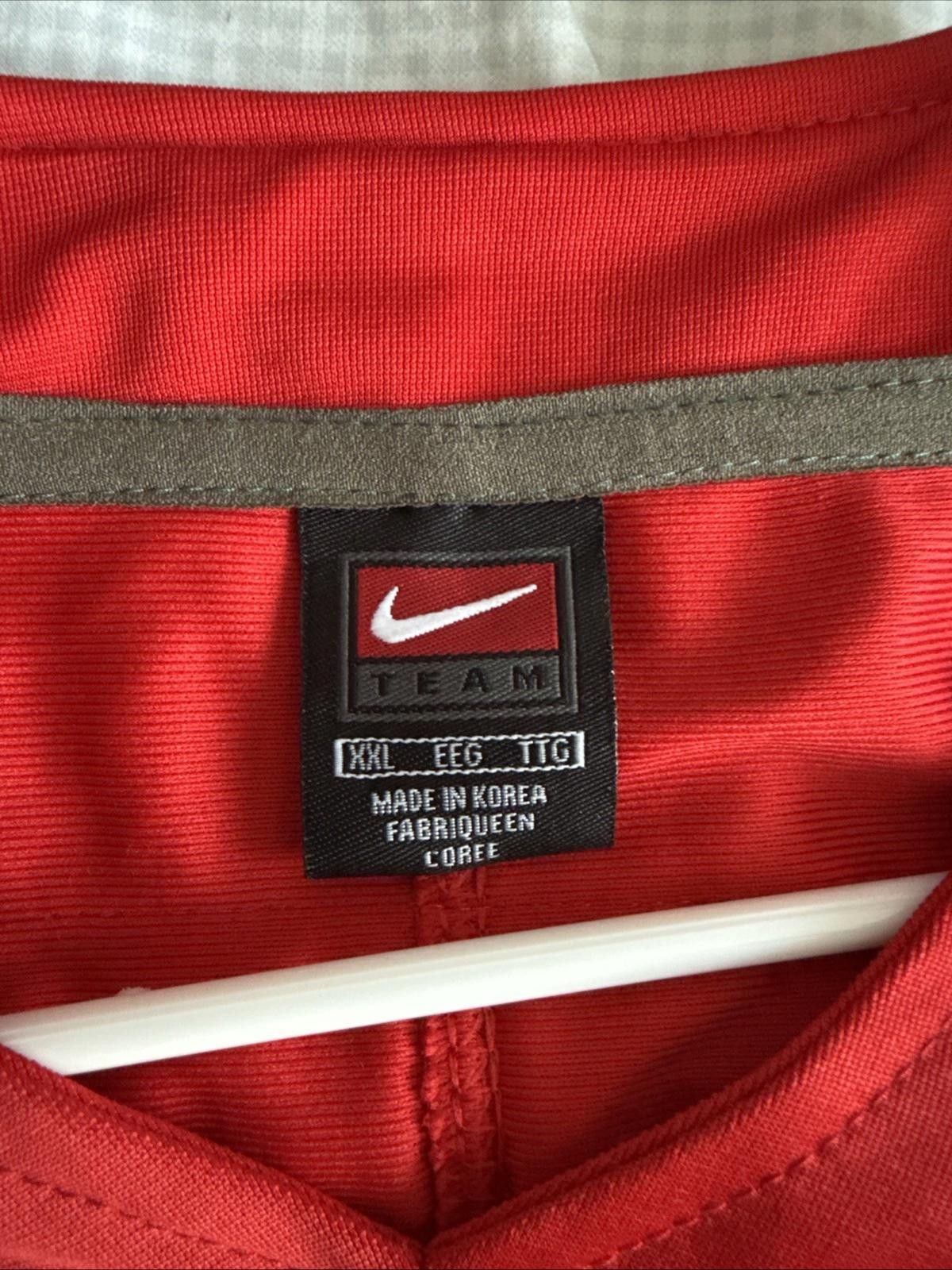 Nike Men’s Nike Ohio State Jeff Okudah #1 Jersey Size 2XL - Red Size ONE SIZE - 4 Thumbnail