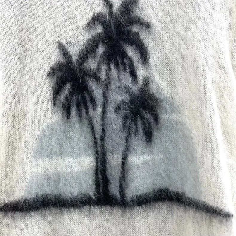 Saint Laurent Paris Saint Laurent Paris Saint Laurent Palm Tree Knit Sweater-2 Size US XS / EU 42 / 0 - 3 Thumbnail