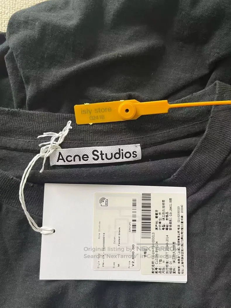 Acne Studios Acne Studios 1996 Series Letter Printed Crewneck Short Sle Size US S / EU 44-46 / 1 - 5 Thumbnail