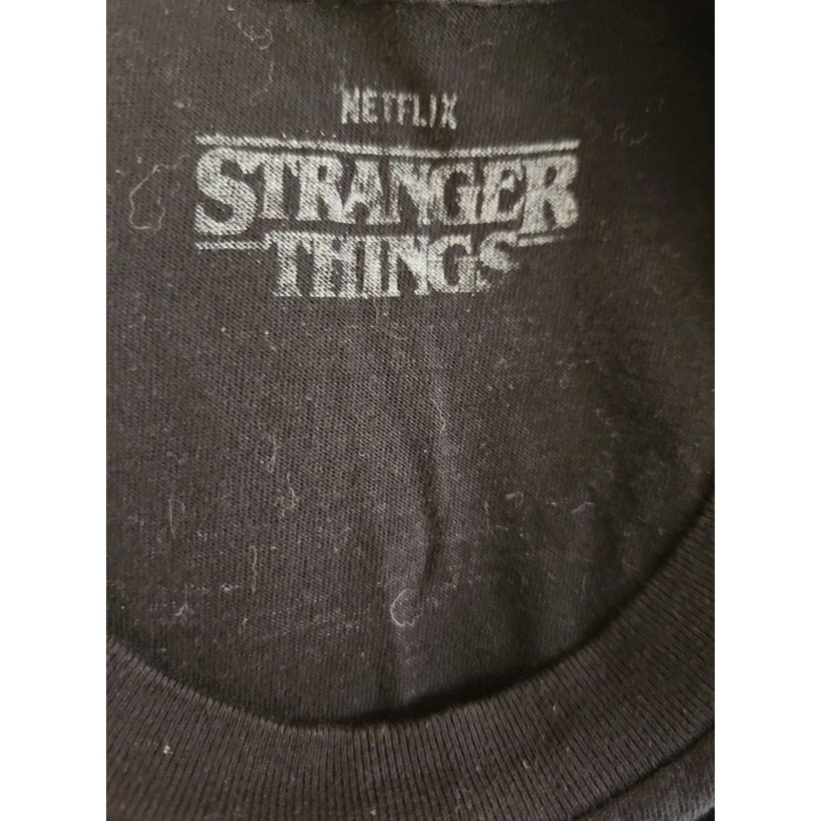 Vintage Netflix Stranger Things Season 4 T Shirt Black Medium Mens Short Sleeve Size US M / EU 48-50 / 2 - 2 Thumbnail