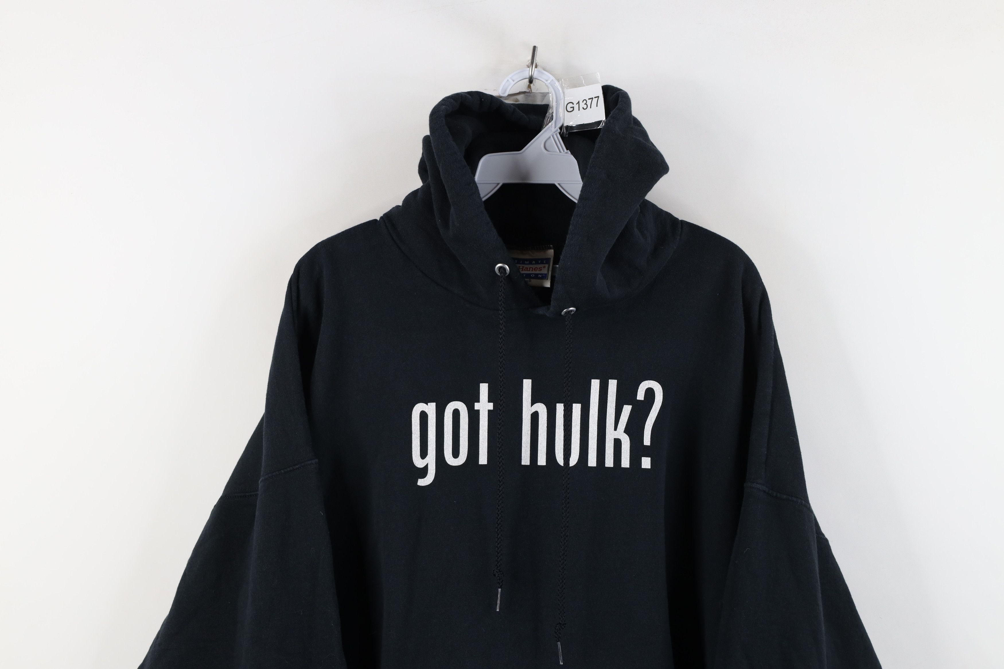 Vintage Vintage 90s Y2K Marvel Comics Got Hulk Hoodie Sweatshirt Size US XL / EU 56 / 4 - 2 Thumbnail