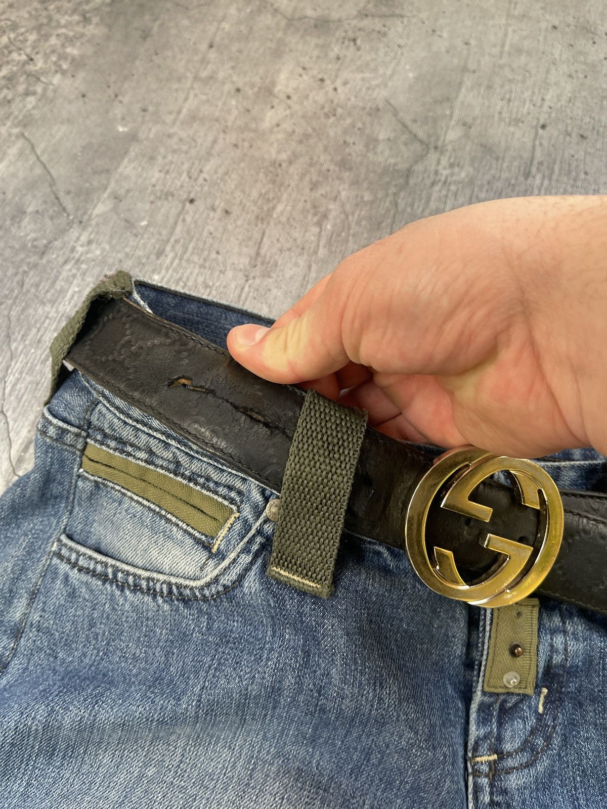 Gucci GUCCI BELT MENS Size ONE SIZE - 4 Thumbnail
