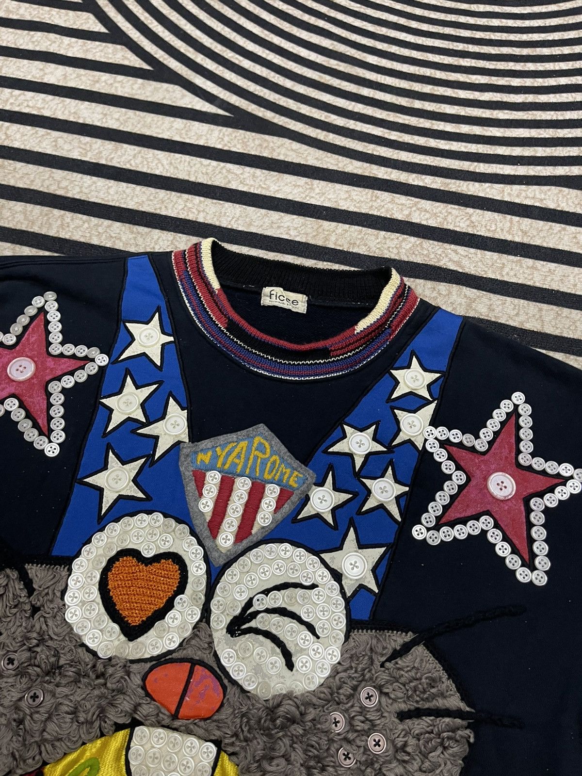 Yoshiyuki Konishi 90s YOSHIYUKI KONISHI FICCE OVP RABBIT SWEATSHIRT Size US S / EU 44-46 / 1 - 9 Thumbnail